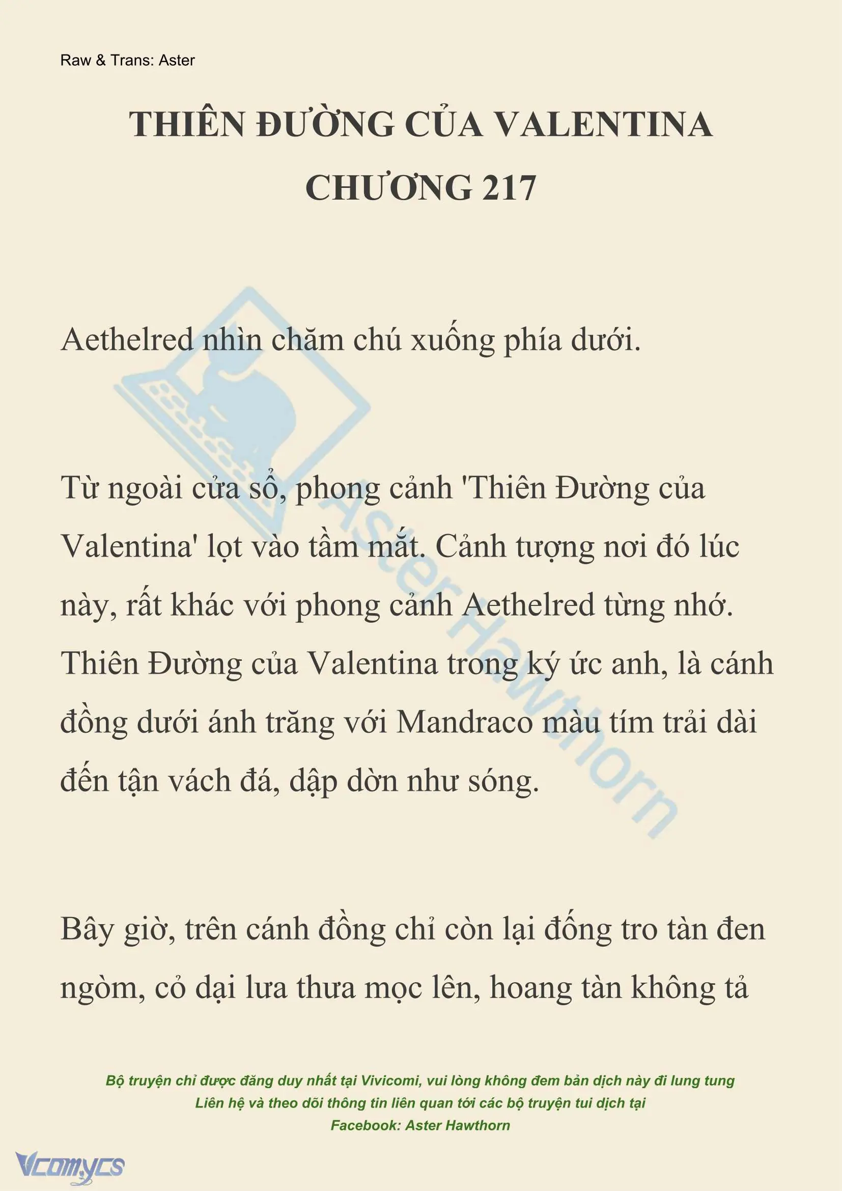 [NOVEL] Thiên Đường Của Valentina Chapter 217 - Trang 2