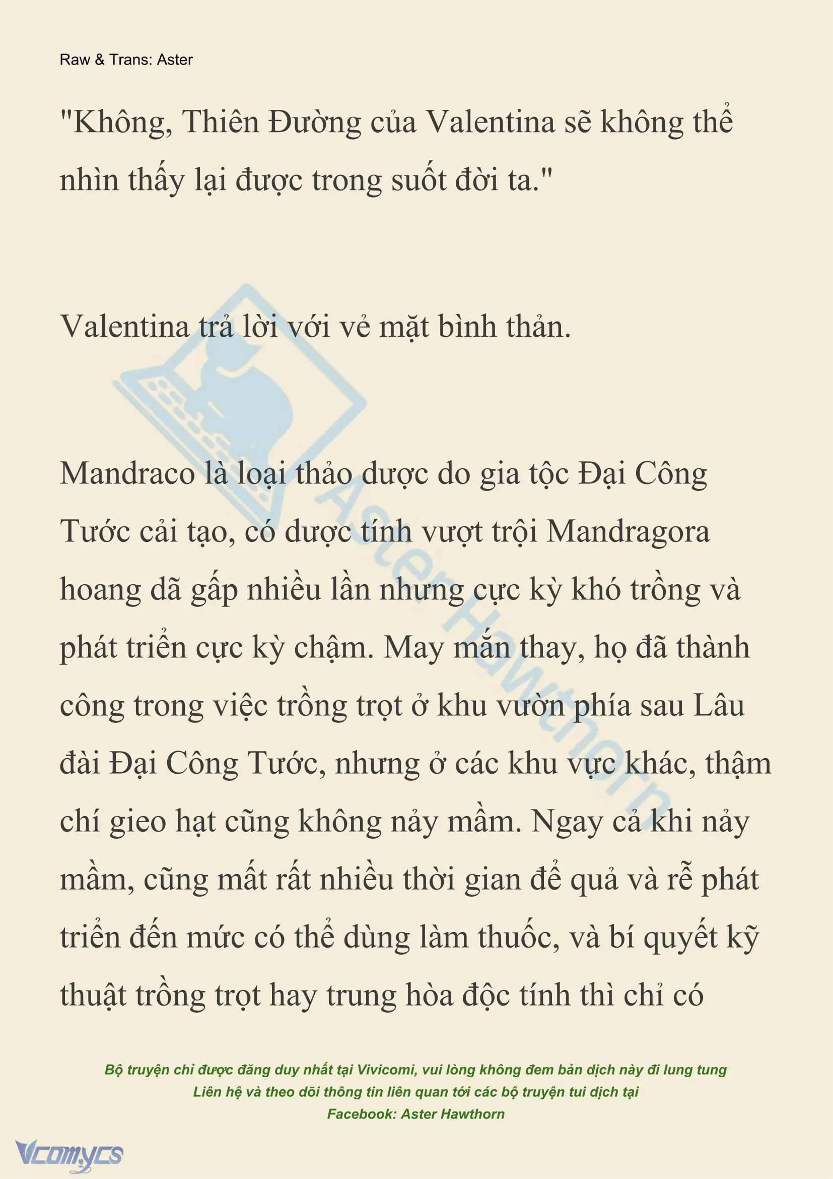 [NOVEL] Thiên Đường Của Valentina Chapter 217 - Trang 6