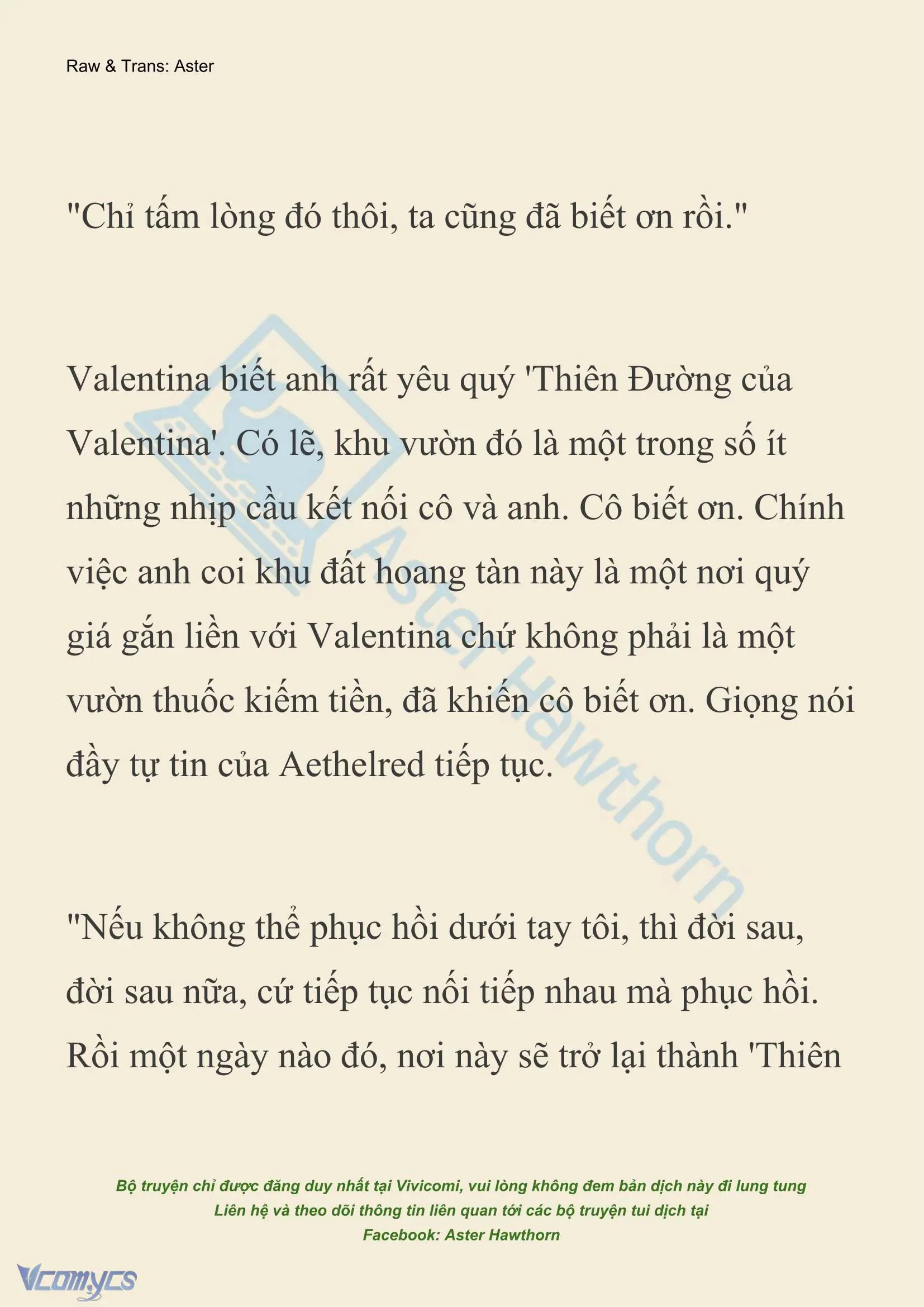 [NOVEL] Thiên Đường Của Valentina Chapter 217 - Trang 8