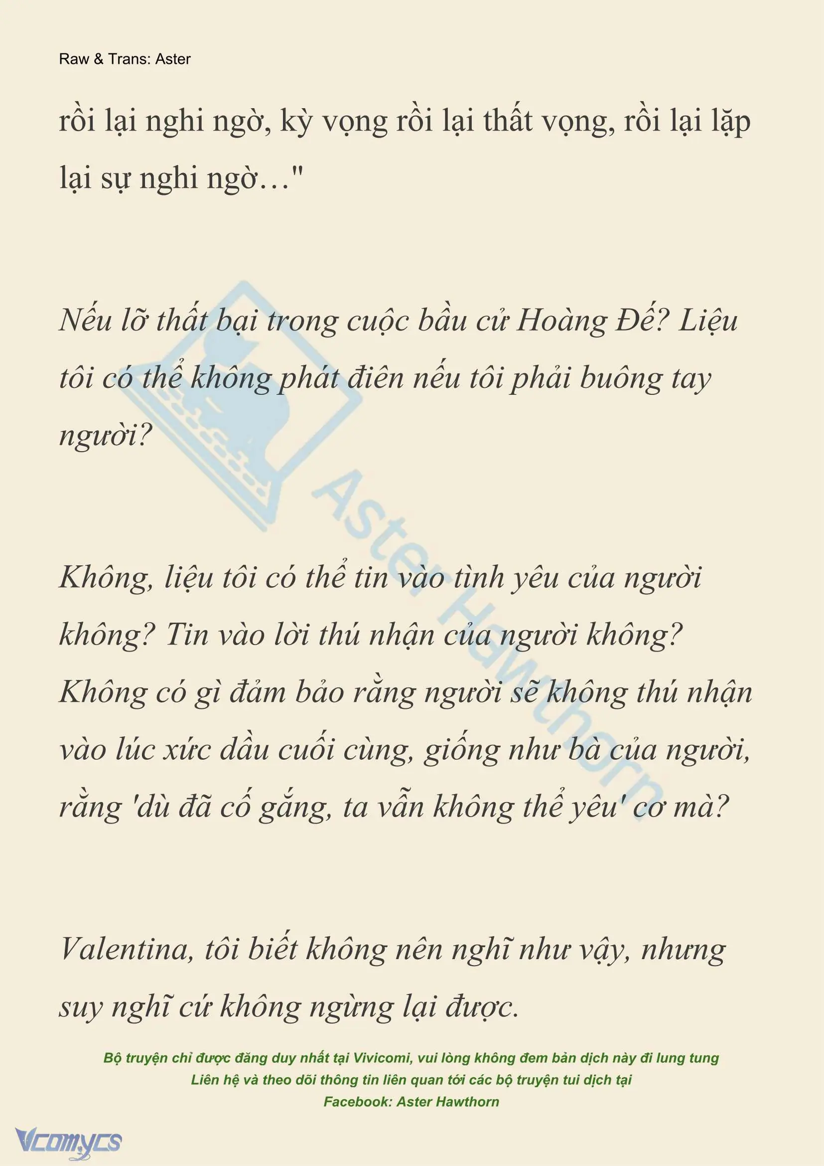[NOVEL] Thiên Đường Của Valentina Chapter 218 - Trang 17