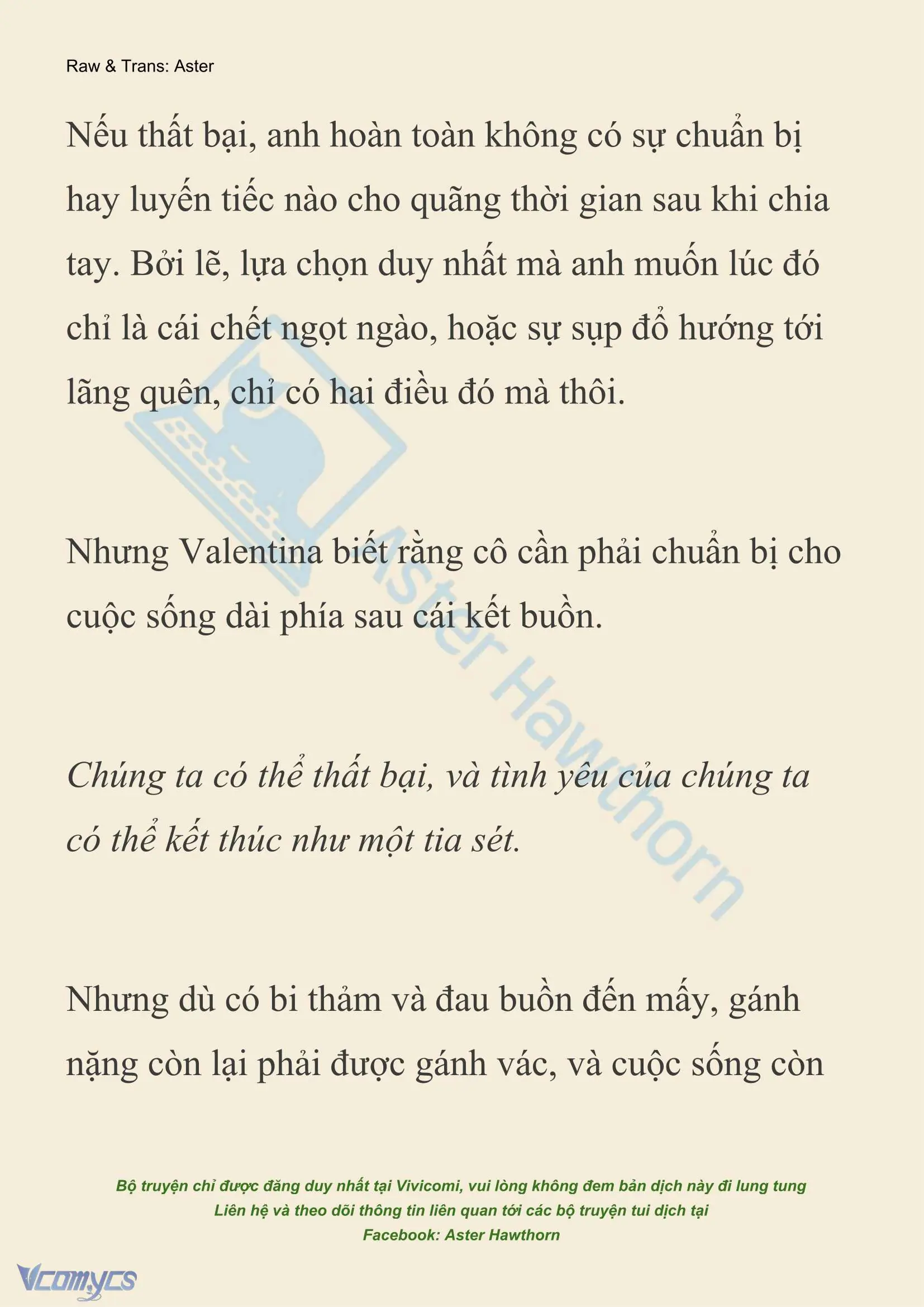 [NOVEL] Thiên Đường Của Valentina Chapter 219 - Trang 3