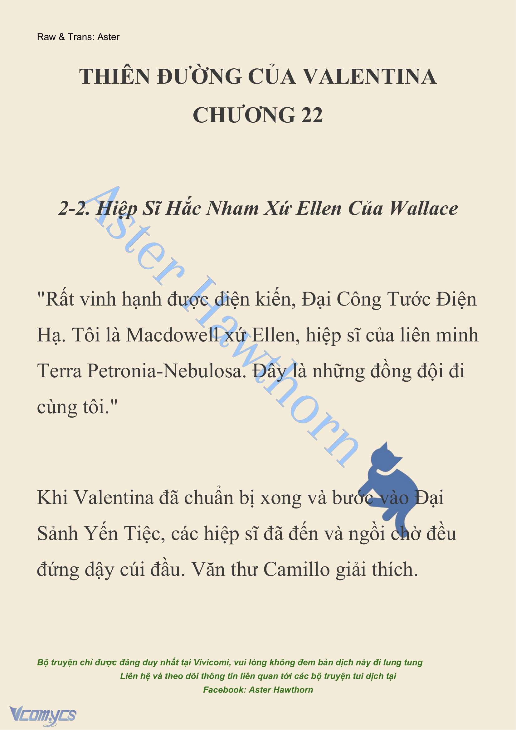 [NOVEL] Thiên Đường Của Valentina Chapter 22 - Trang 3