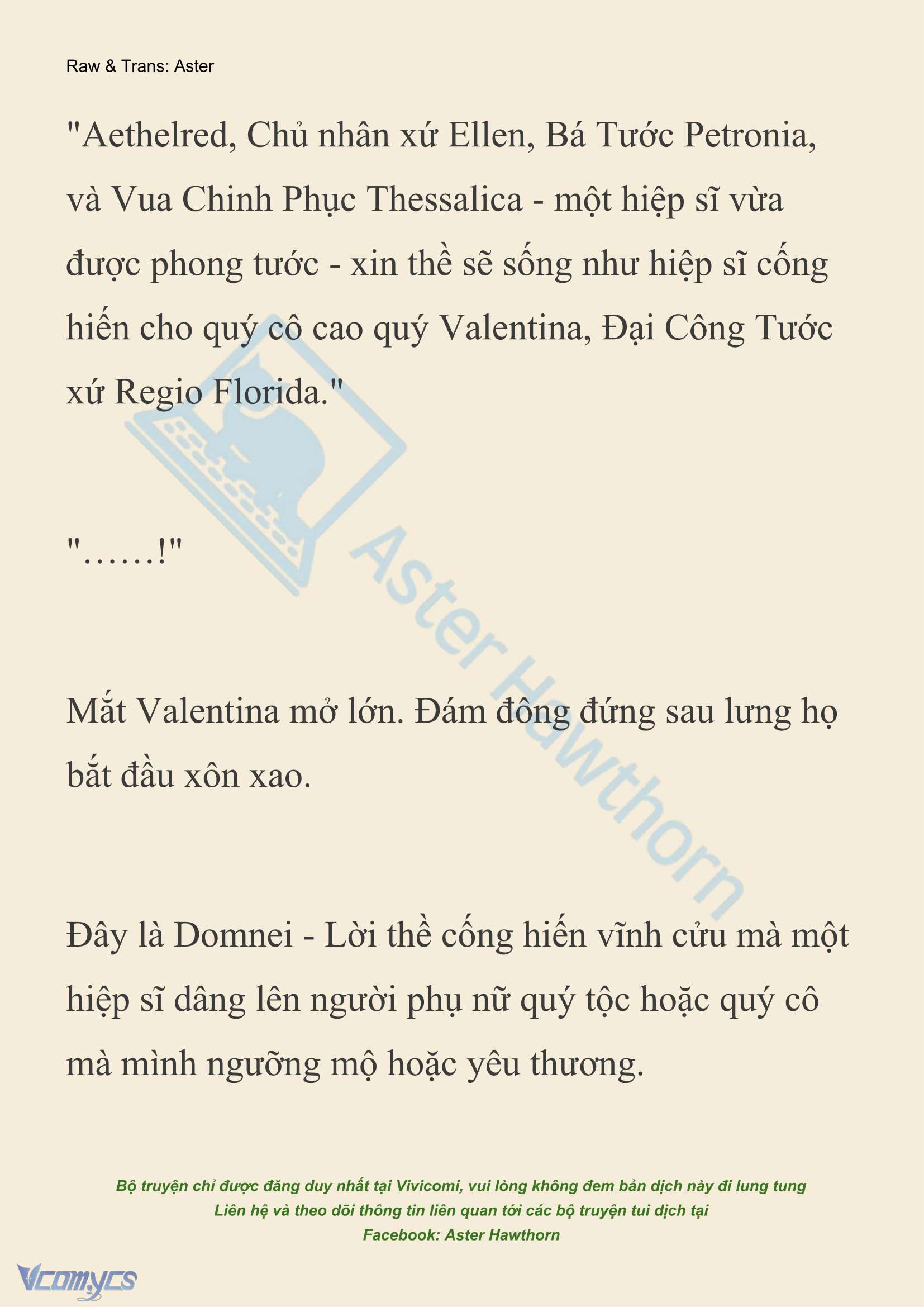 [NOVEL] Thiên Đường Của Valentina Chapter 220 - Trang 11