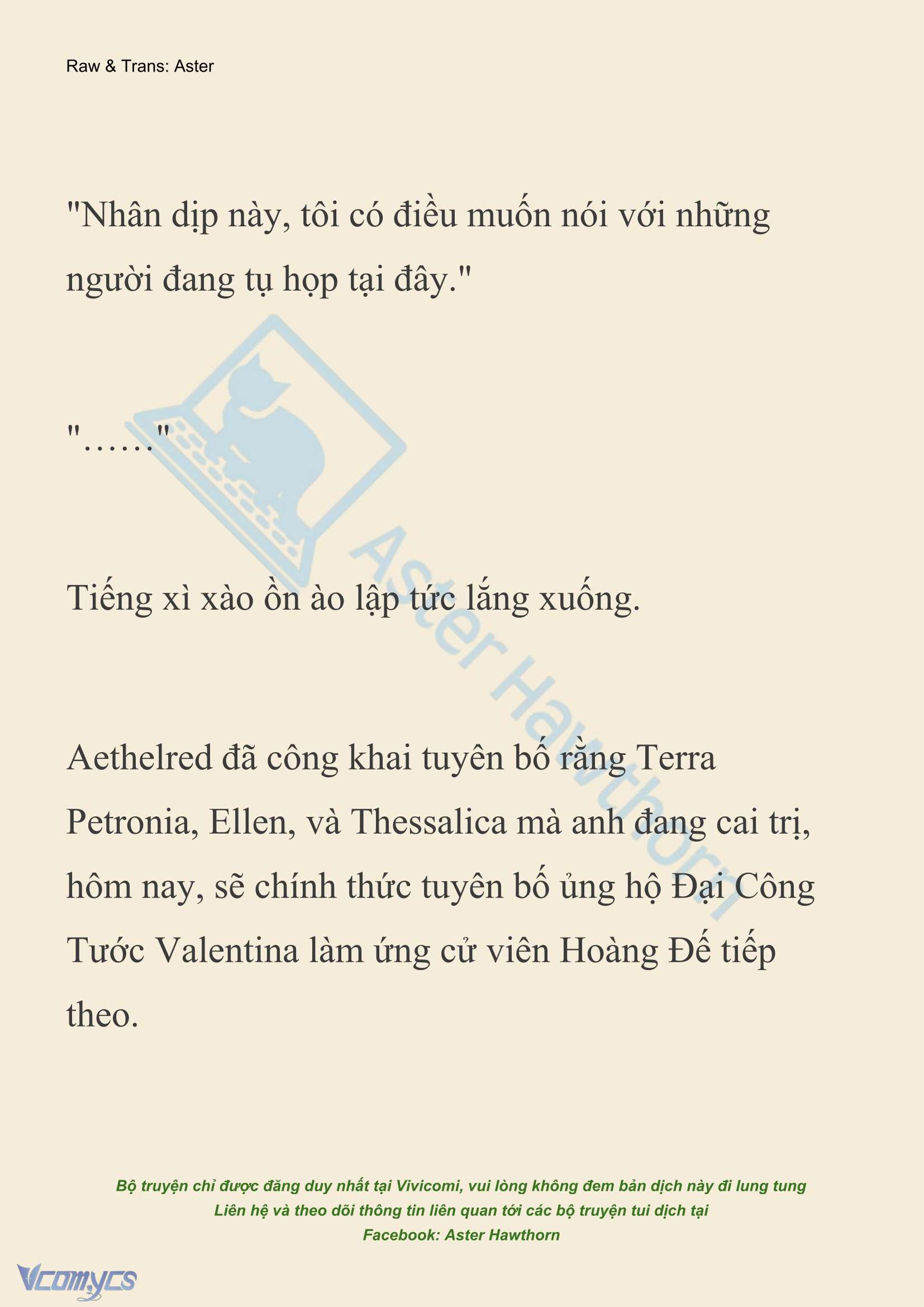 [NOVEL] Thiên Đường Của Valentina Chapter 220 - Trang 15