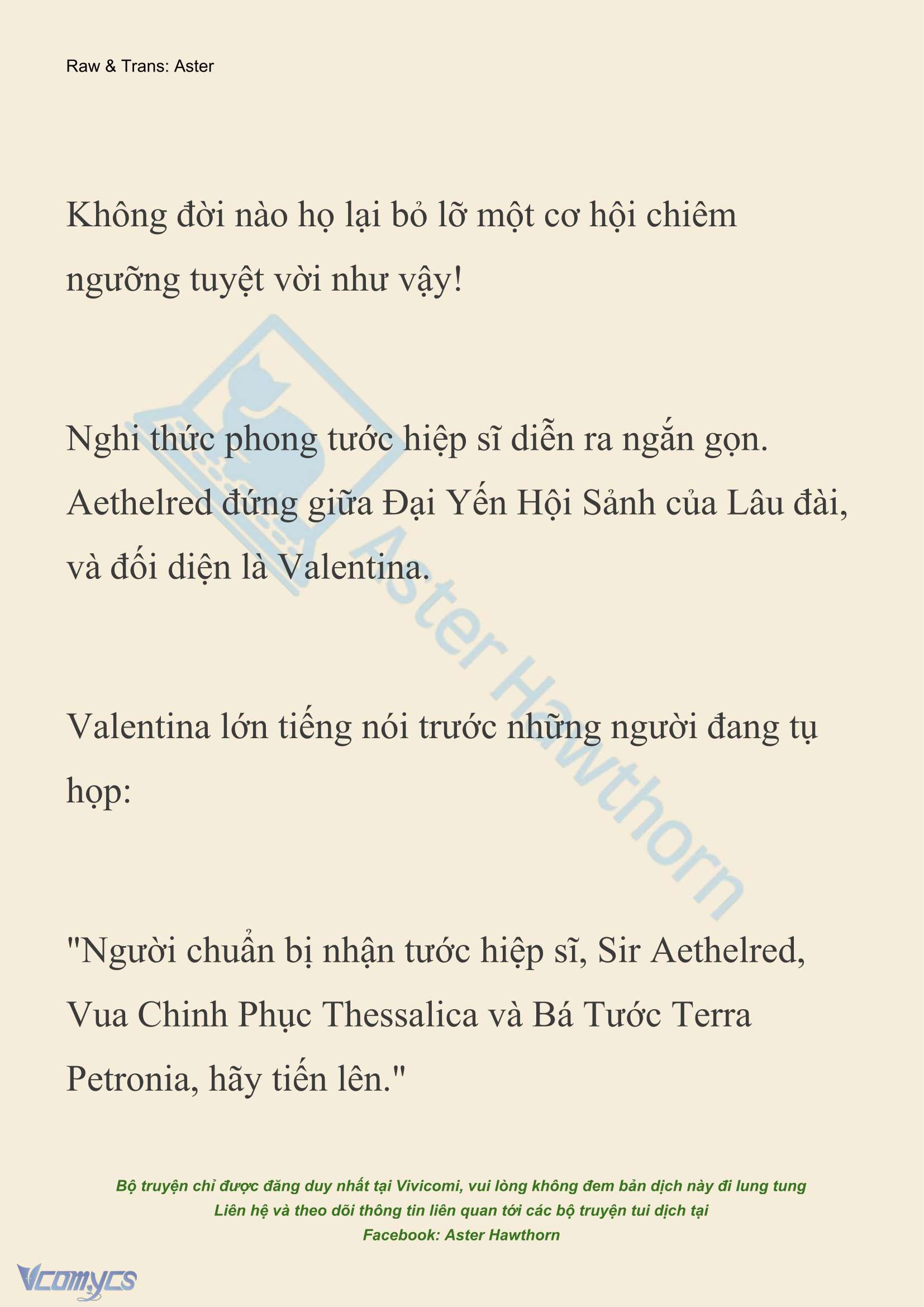 [NOVEL] Thiên Đường Của Valentina Chapter 220 - Trang 6