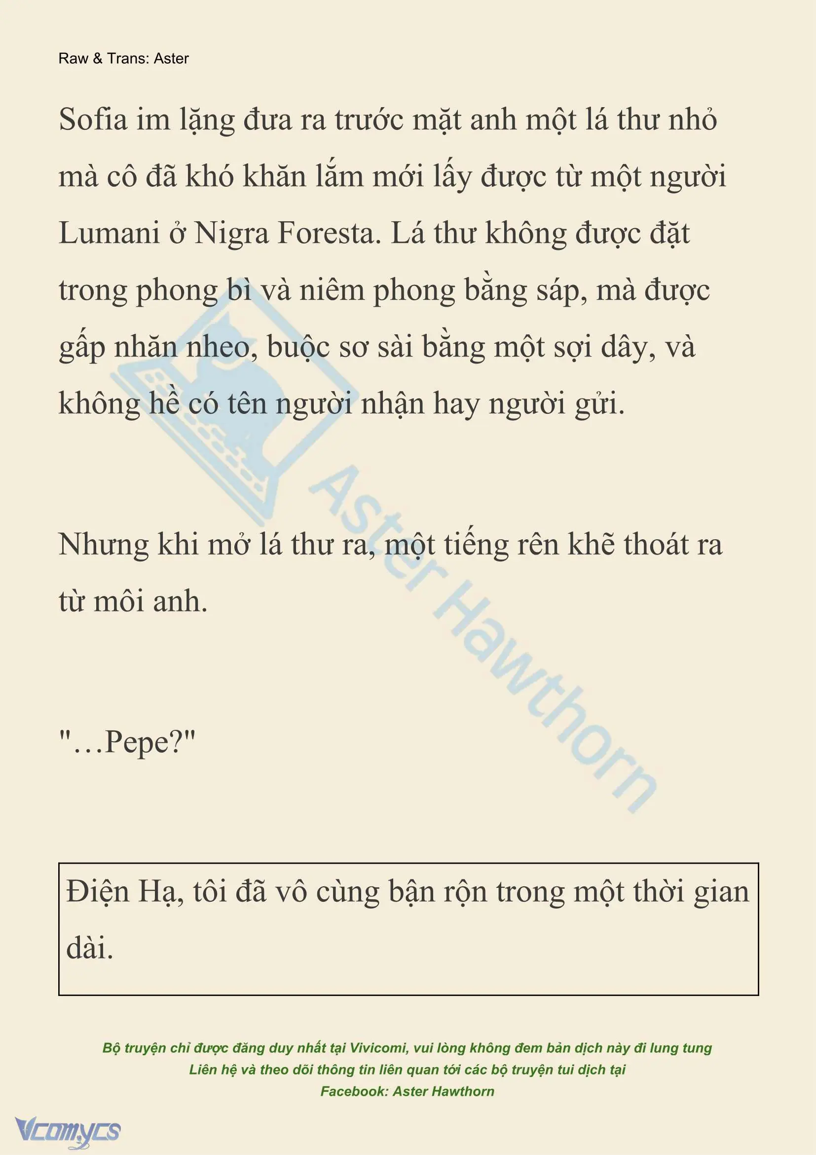 [NOVEL] Thiên Đường Của Valentina Chapter 221 - Trang 13