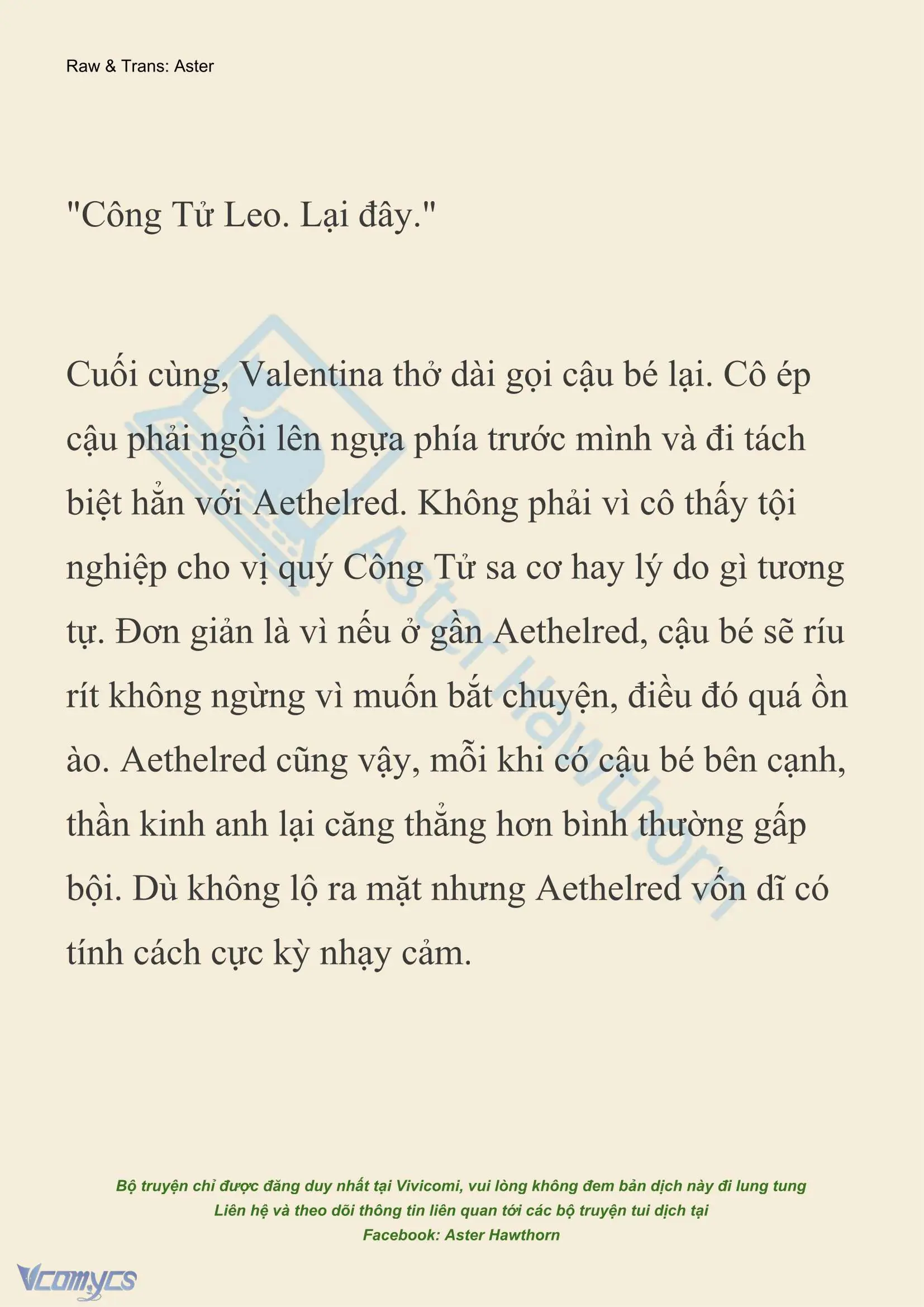 [NOVEL] Thiên Đường Của Valentina Chapter 221 - Trang 9