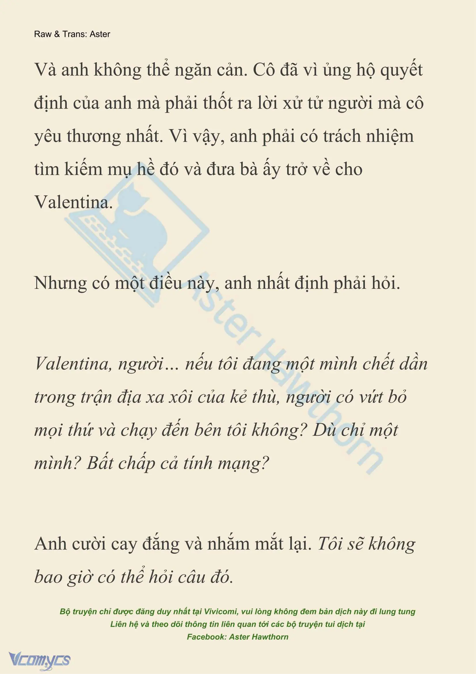 [NOVEL] Thiên Đường Của Valentina Chapter 222 - Trang 12