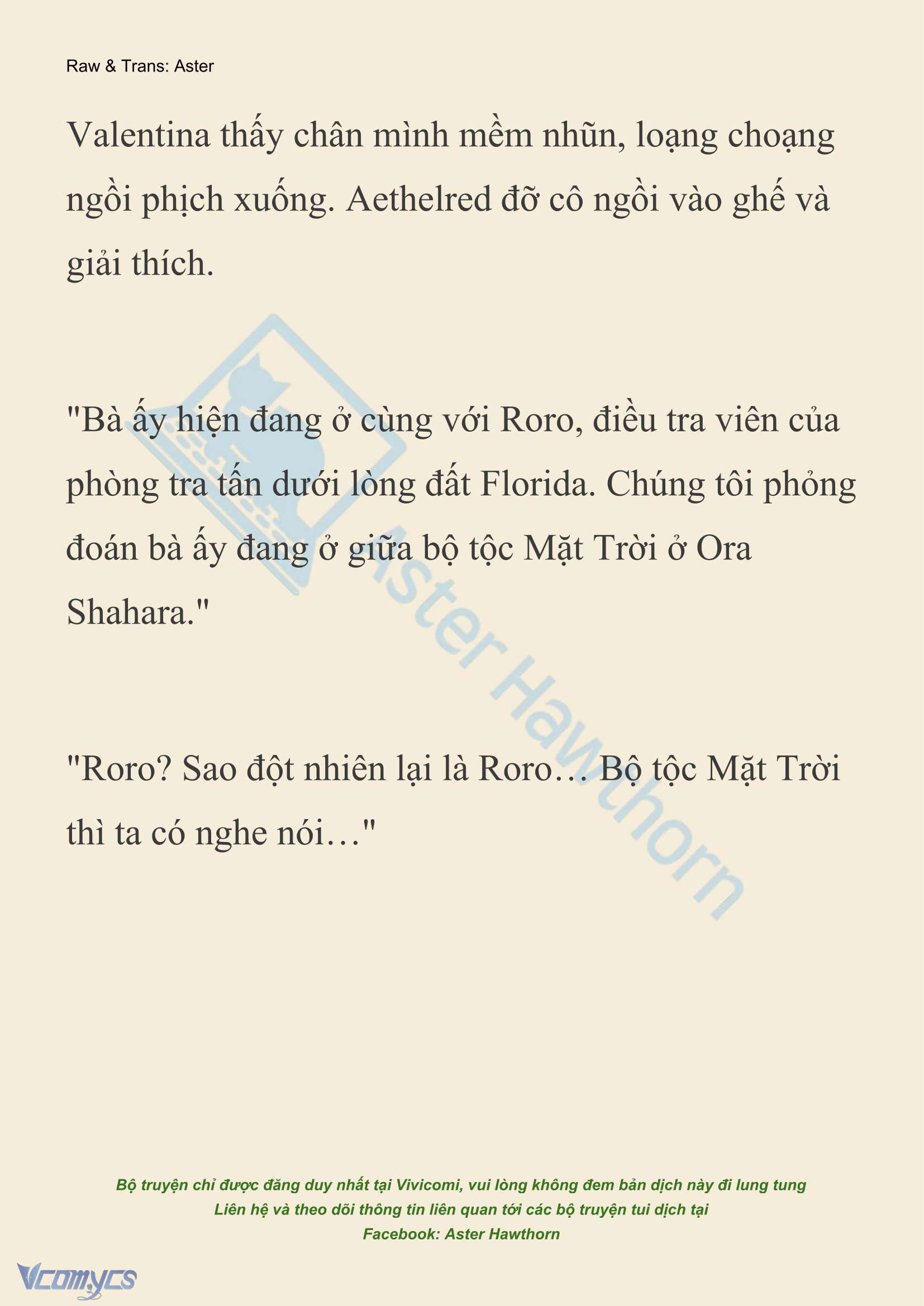 [NOVEL] Thiên Đường Của Valentina Chapter 222 - Trang 3