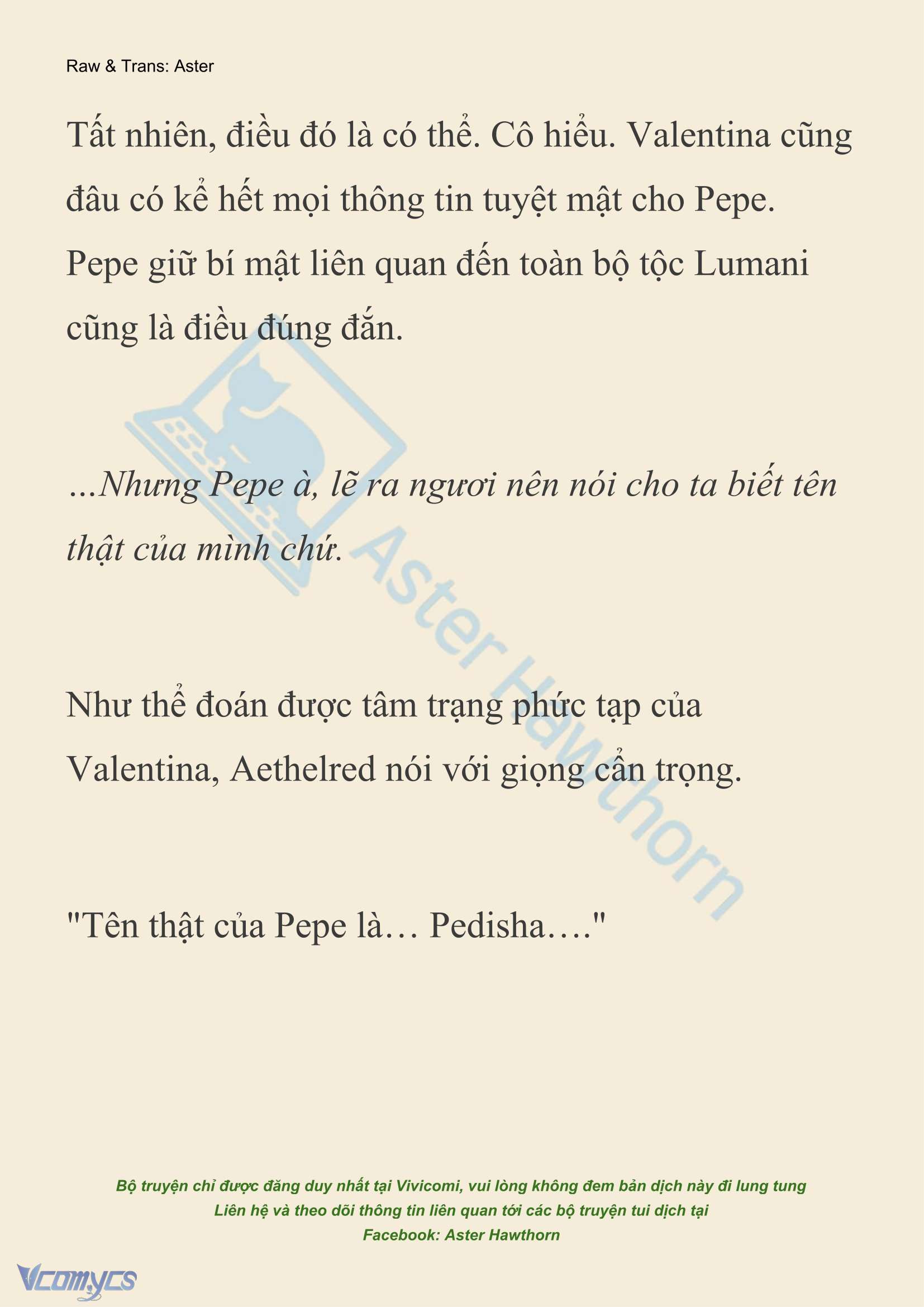 [NOVEL] Thiên Đường Của Valentina Chapter 222 - Trang 7