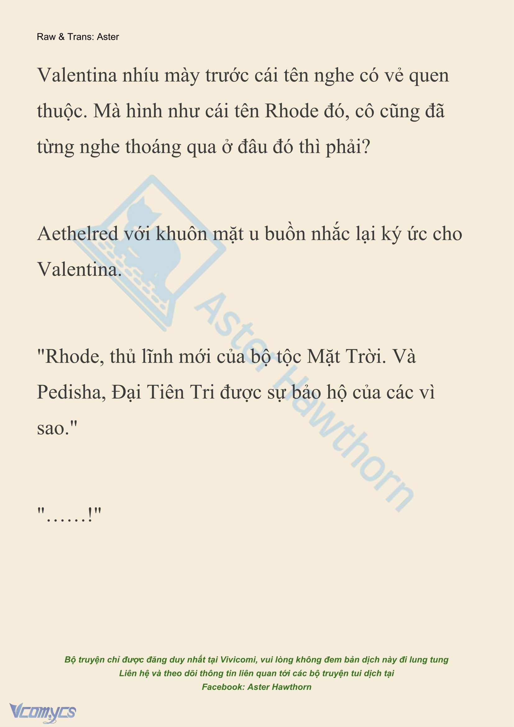 [NOVEL] Thiên Đường Của Valentina Chapter 222 - Trang 8