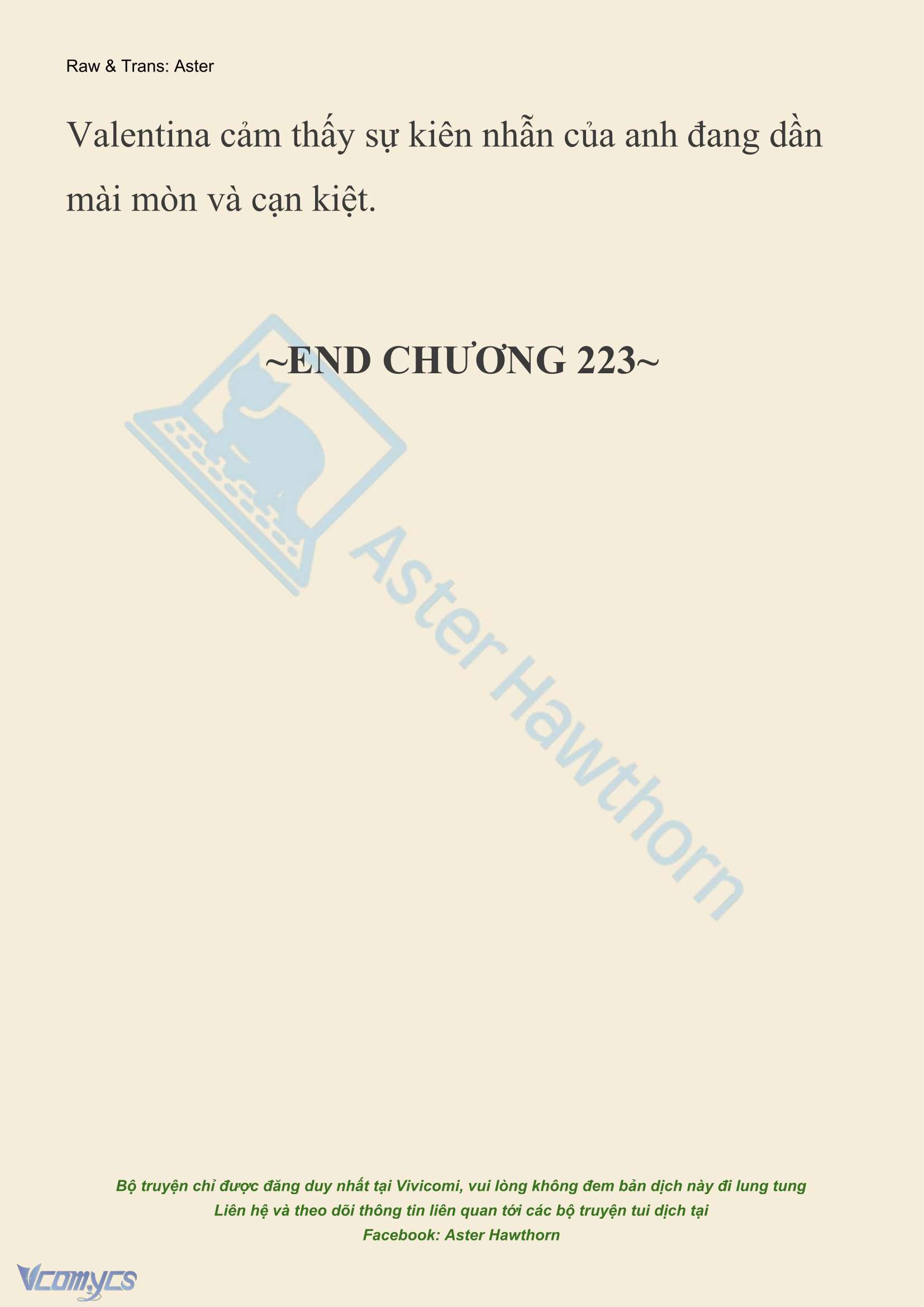 [NOVEL] Thiên Đường Của Valentina Chapter 223 - Trang 19