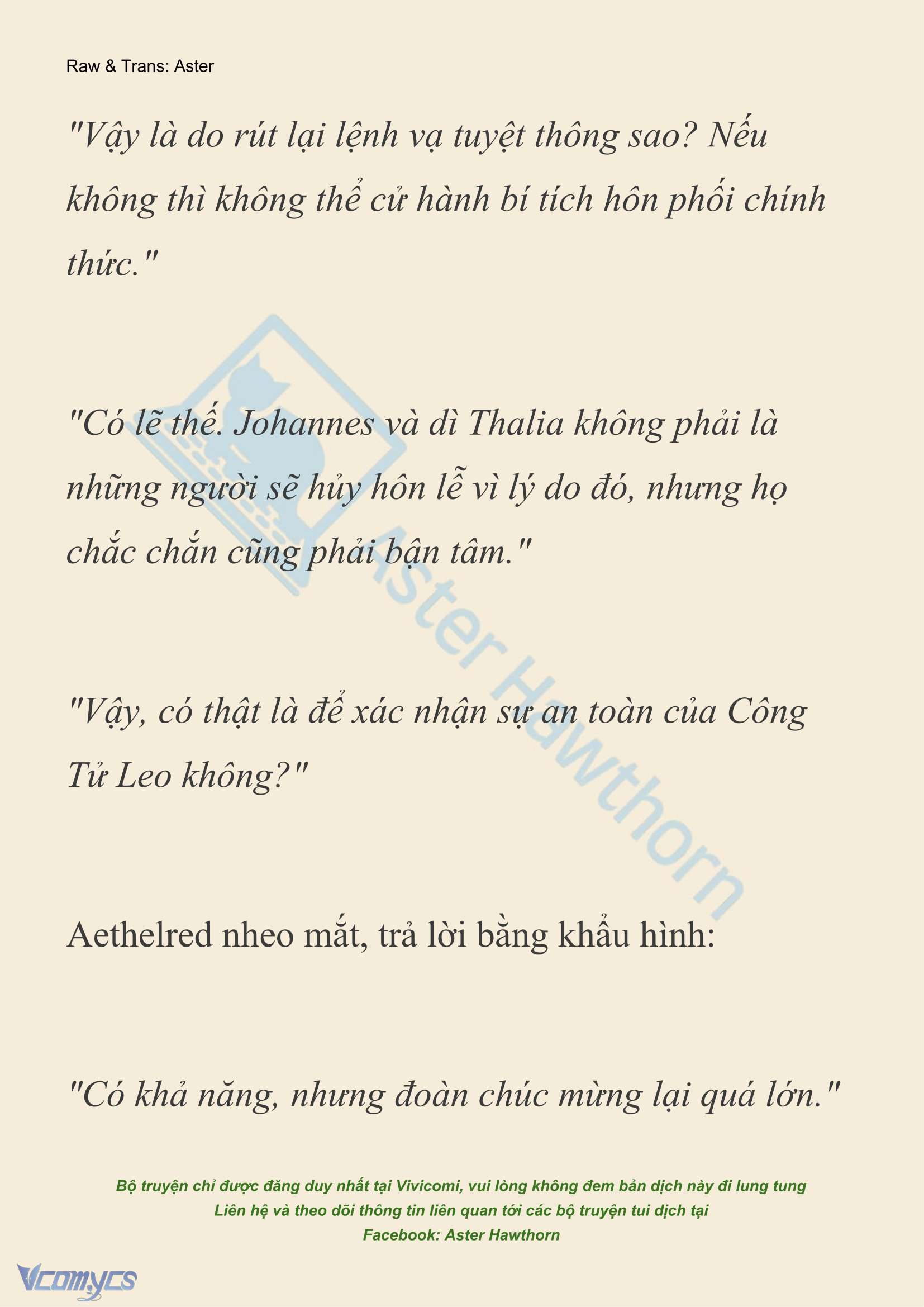[NOVEL] Thiên Đường Của Valentina Chapter 224 - Trang 15