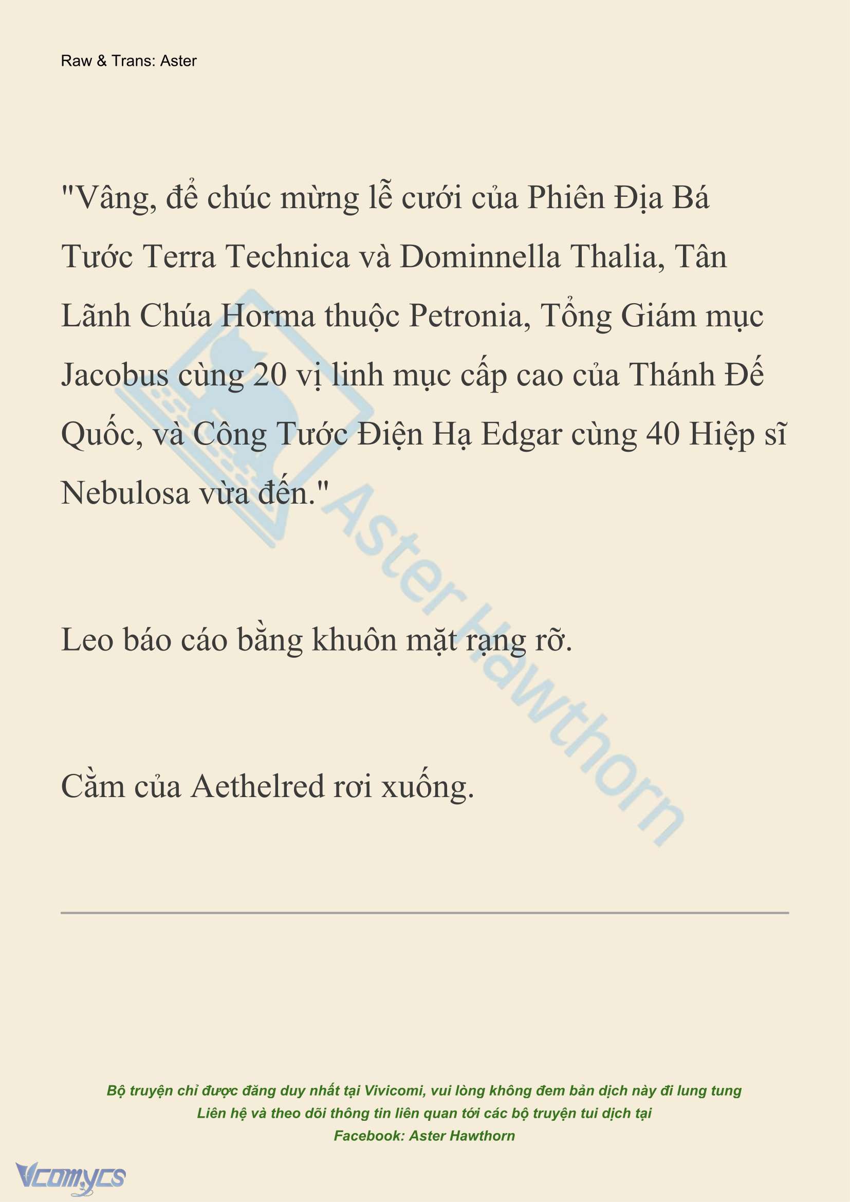 [NOVEL] Thiên Đường Của Valentina Chapter 224 - Trang 8