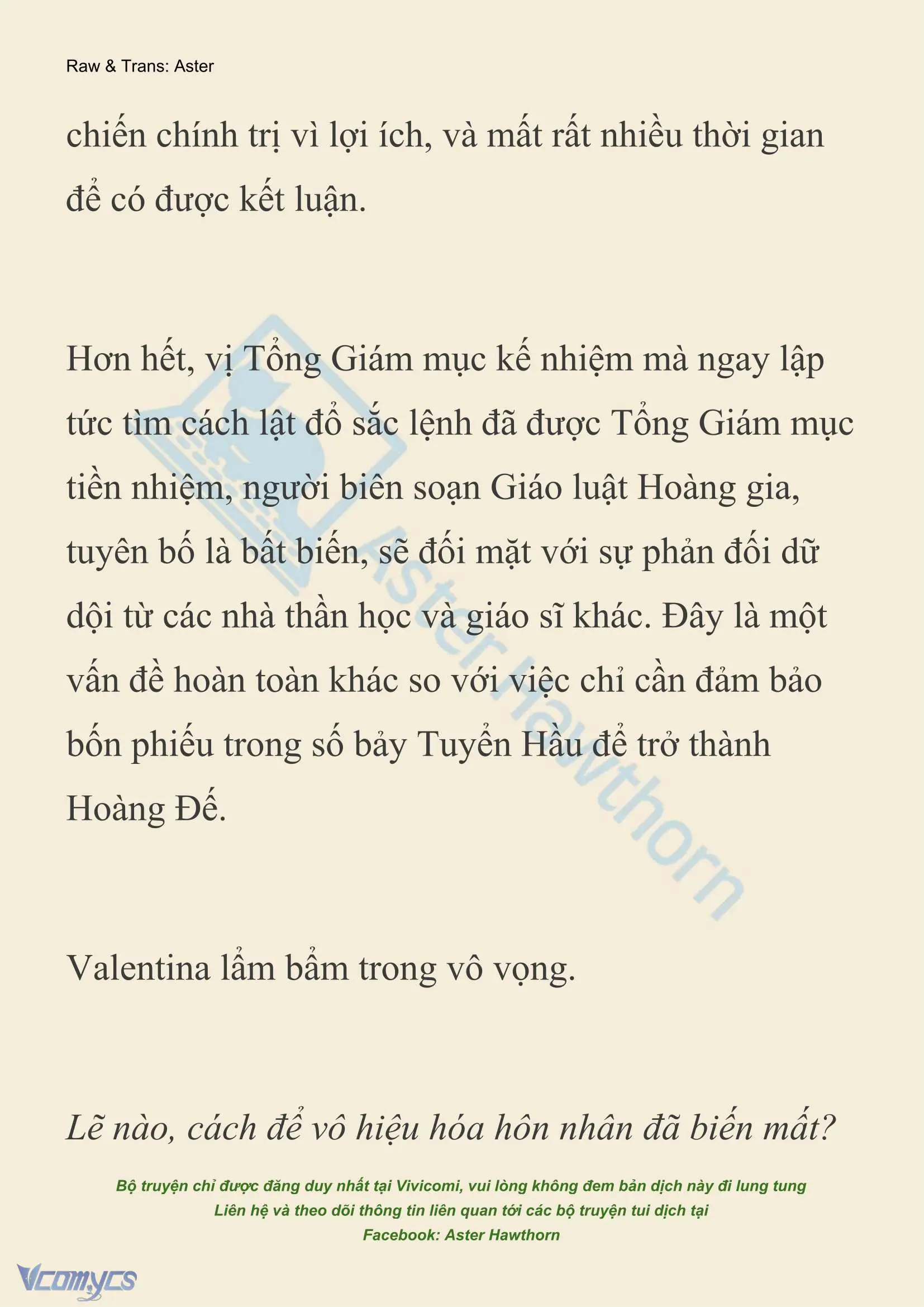 [NOVEL] Thiên Đường Của Valentina Chapter 225 - Trang 11
