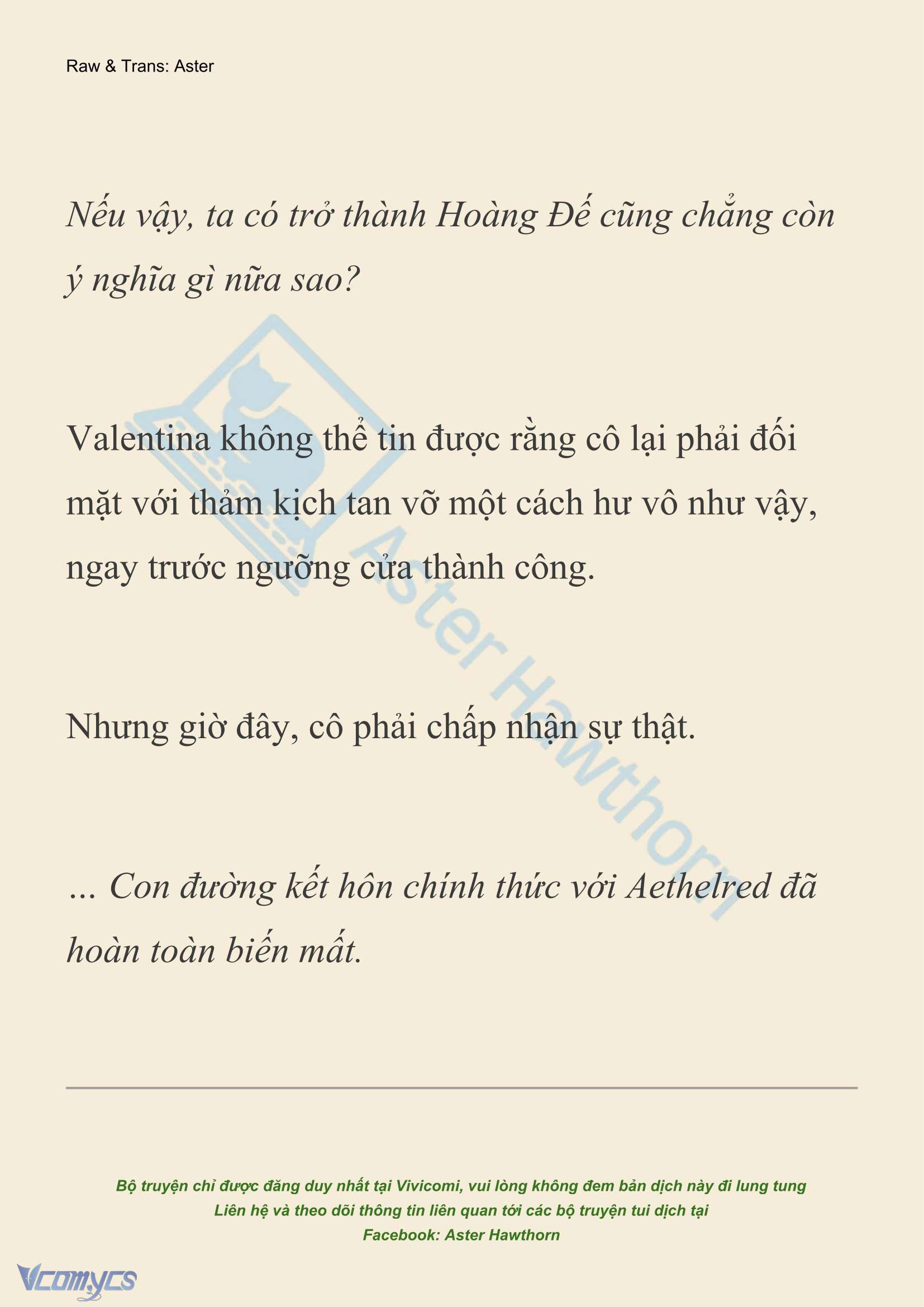 [NOVEL] Thiên Đường Của Valentina Chapter 225 - Trang 12