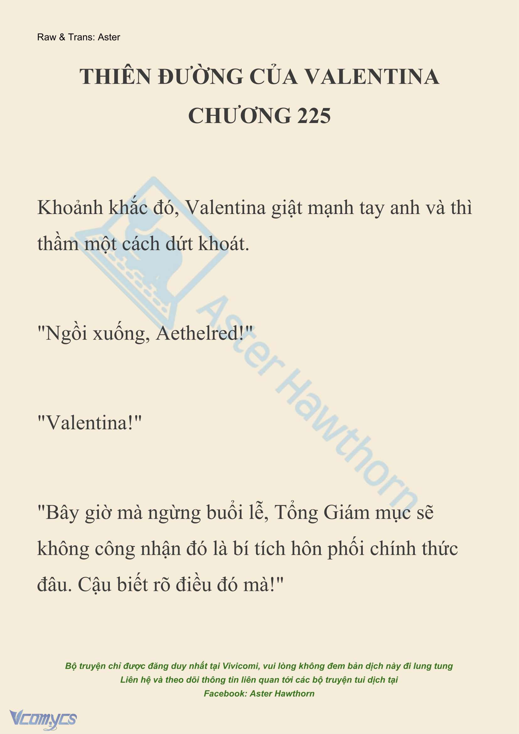 [NOVEL] Thiên Đường Của Valentina Chapter 225 - Trang 2