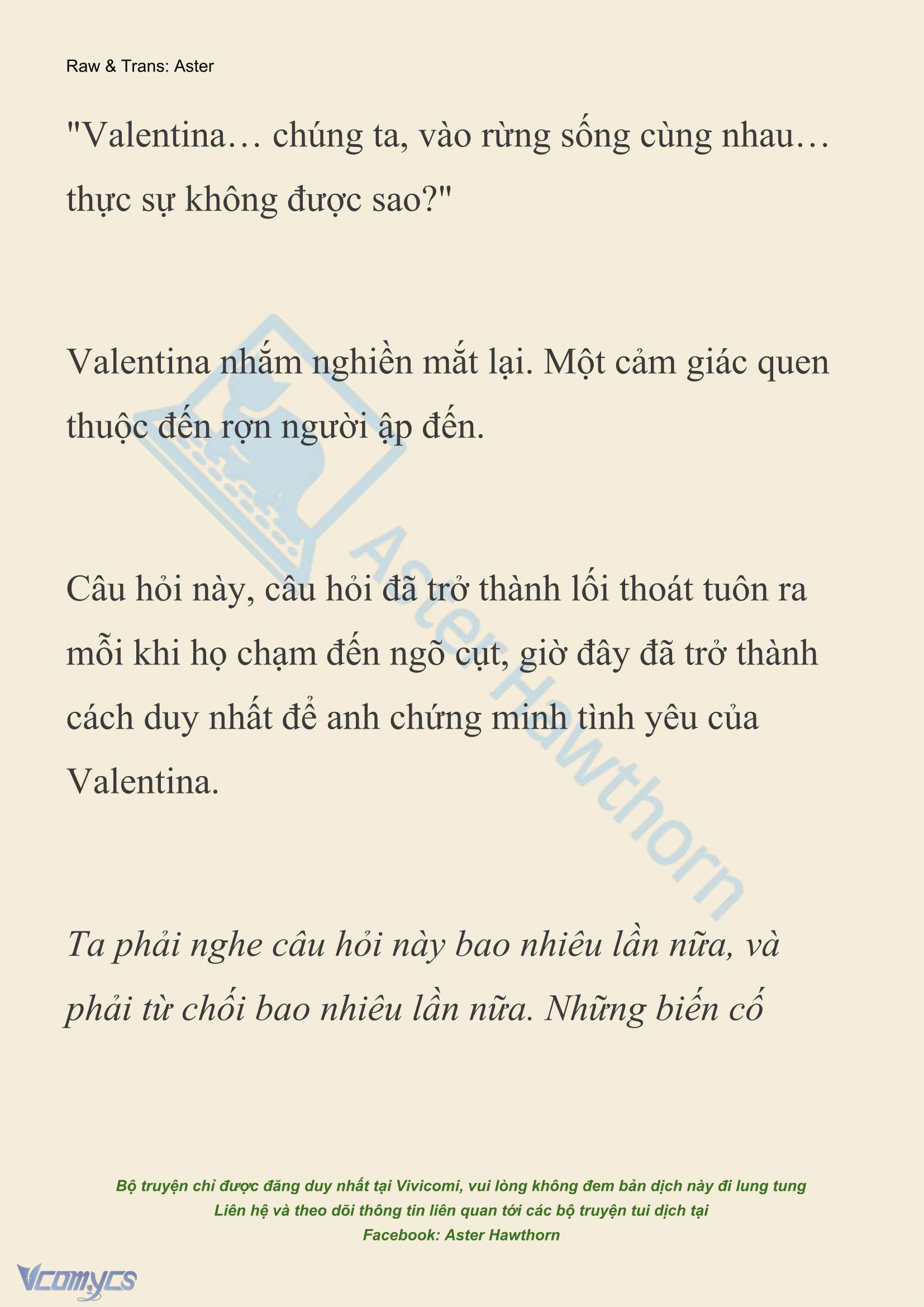 [NOVEL] Thiên Đường Của Valentina Chapter 226 - Trang 21