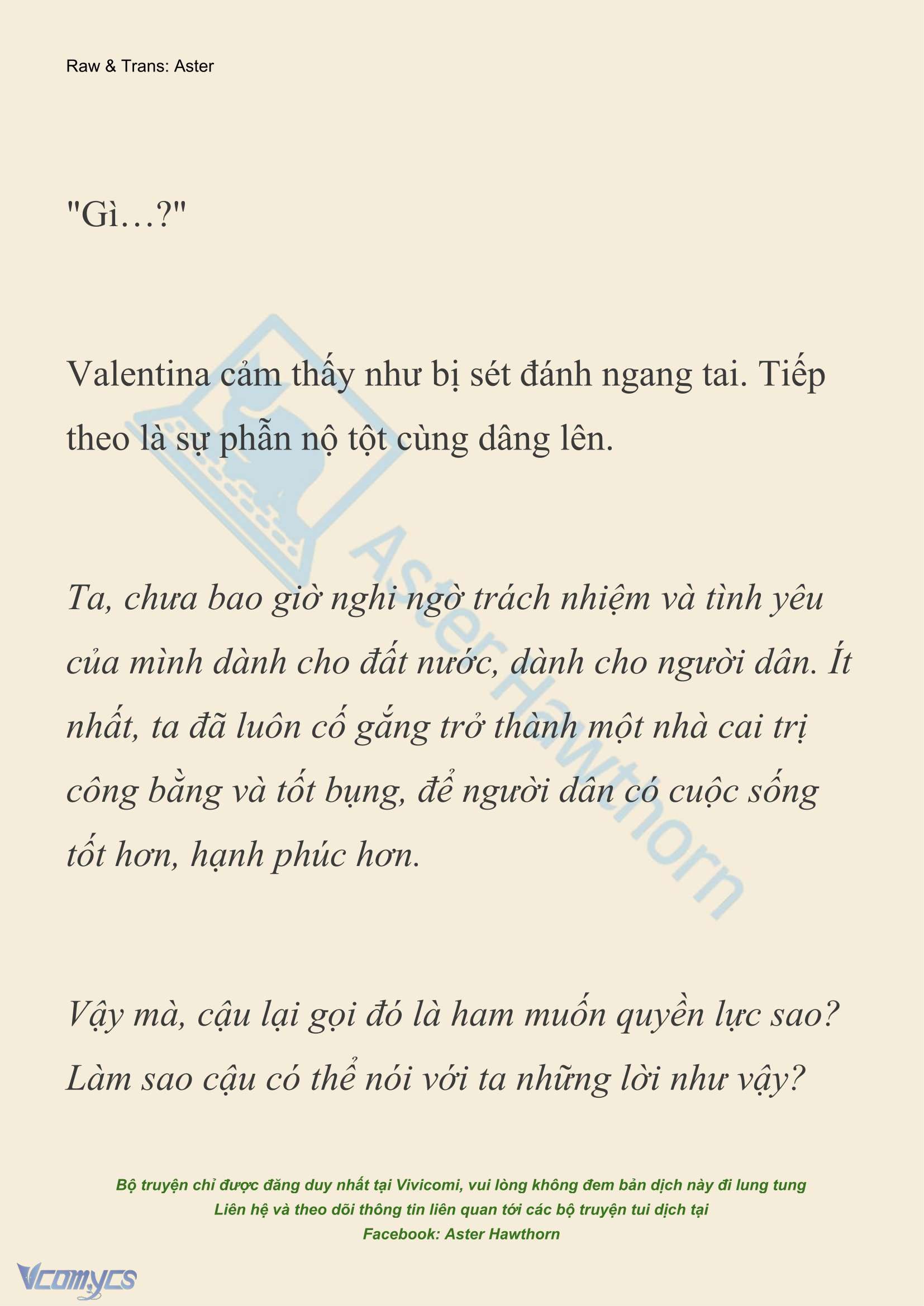 [NOVEL] Thiên Đường Của Valentina Chapter 227 - Trang 7