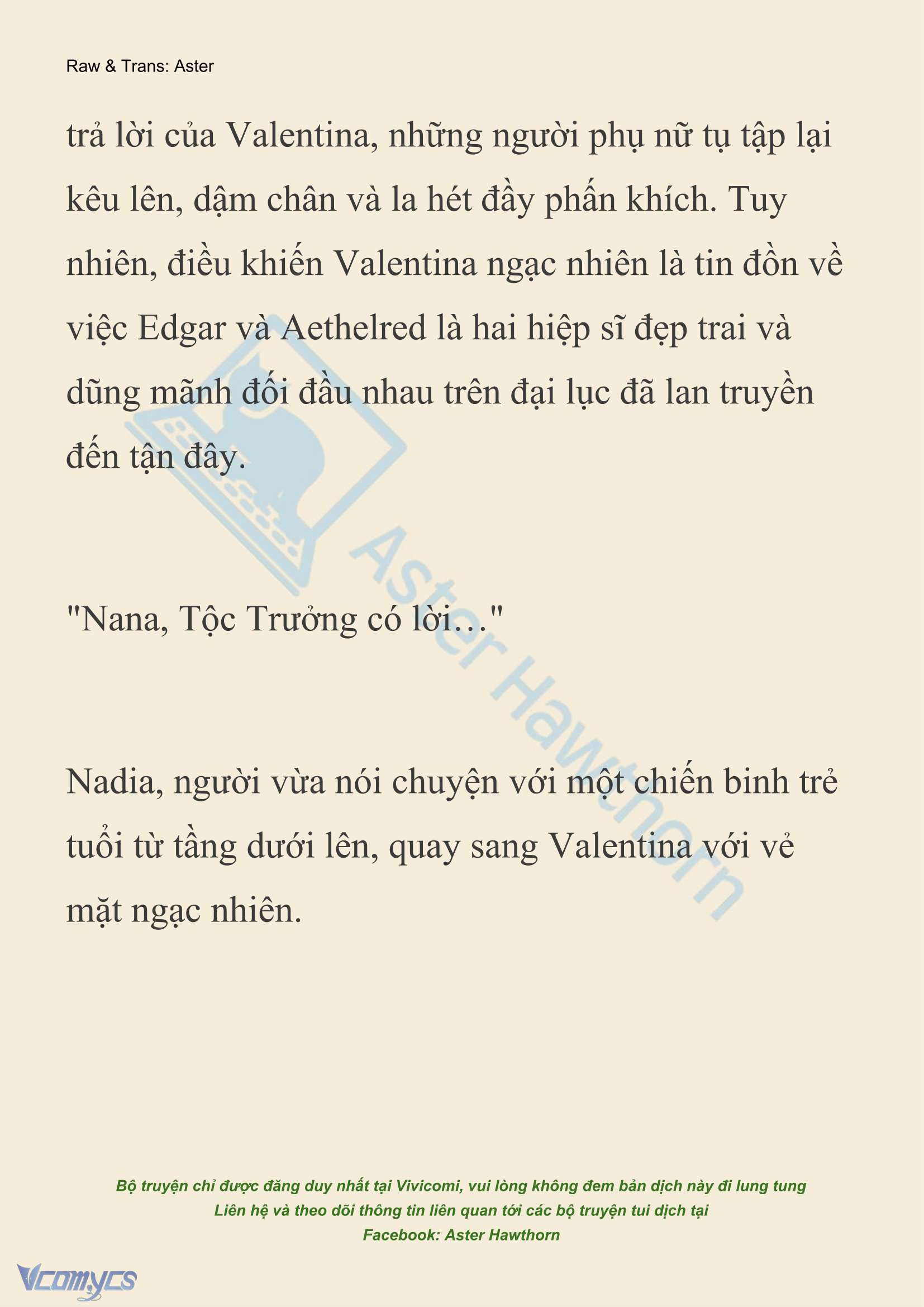 [NOVEL] Thiên Đường Của Valentina Chapter 233 - Trang 6