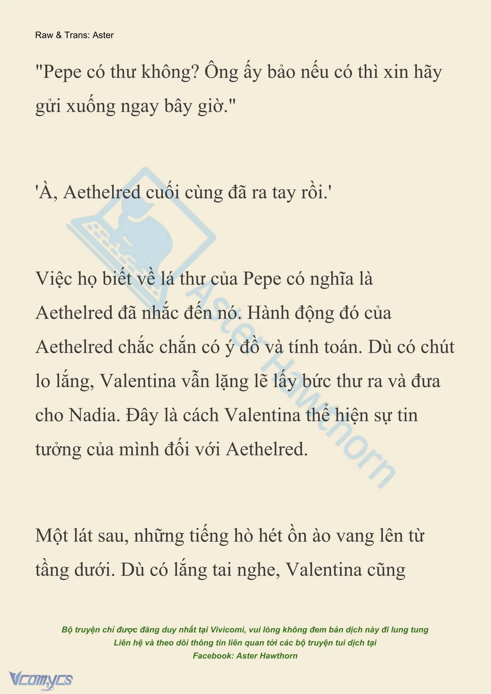 [NOVEL] Thiên Đường Của Valentina Chapter 233 - Trang 7