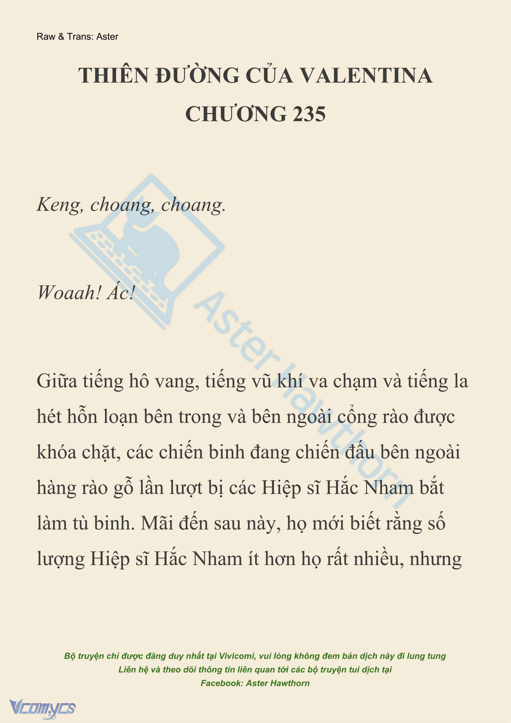 [NOVEL] Thiên Đường Của Valentina Chapter 235 - Trang 2