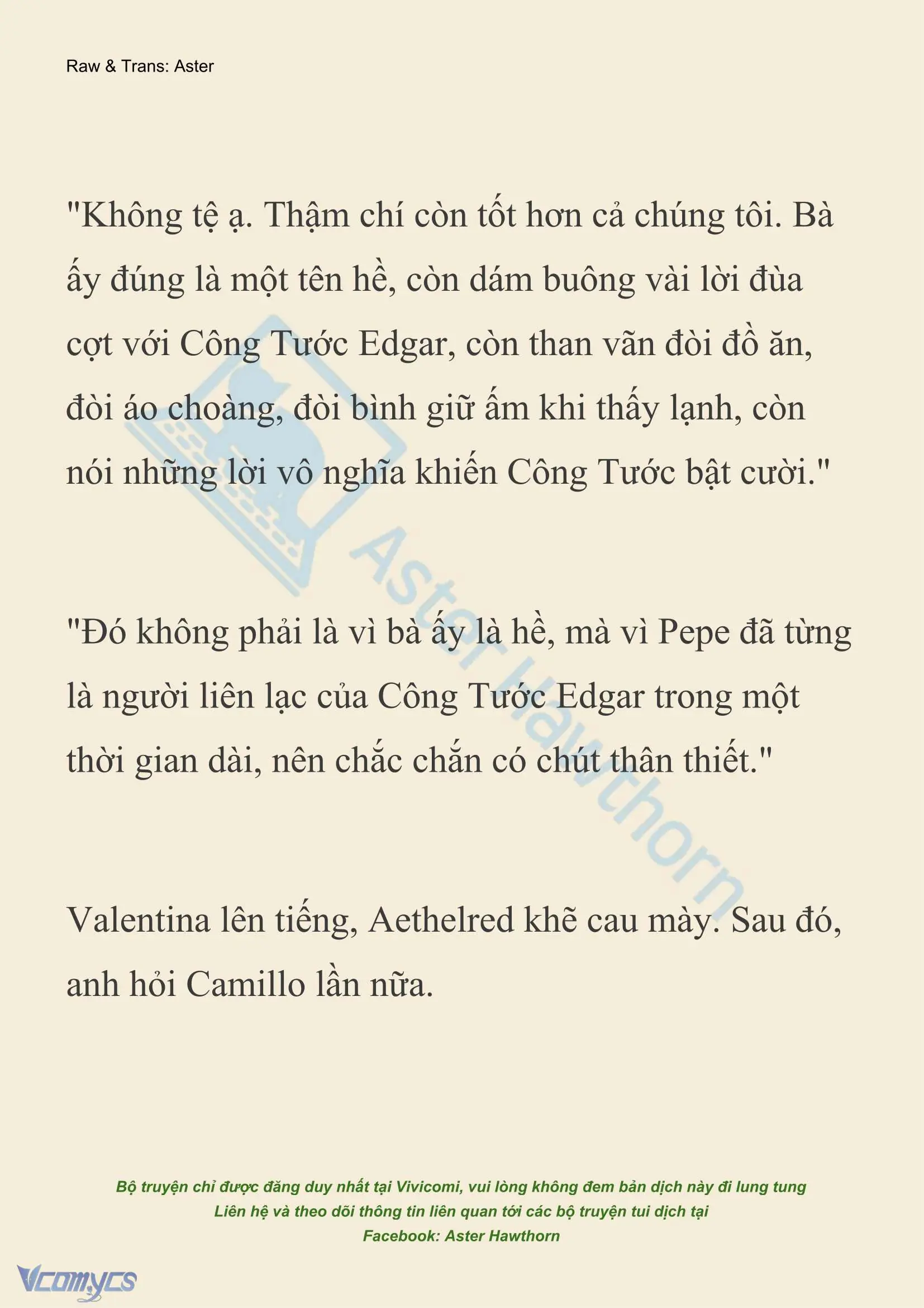 [NOVEL] Thiên Đường Của Valentina Chapter 237 - Trang 16