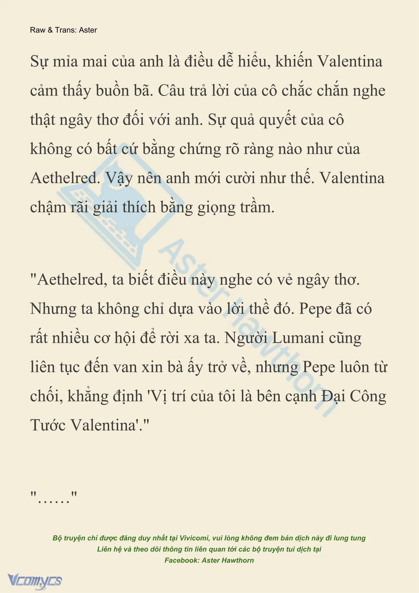 [NOVEL] Thiên Đường Của Valentina Chapter 237 - Trang 21