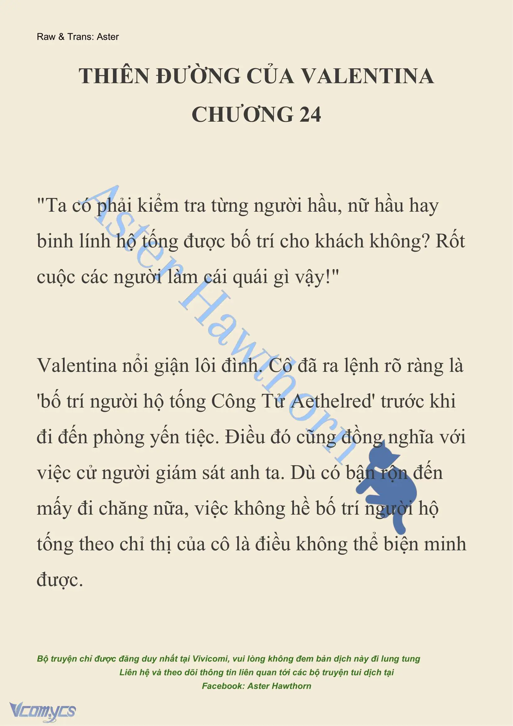 [NOVEL] Thiên Đường Của Valentina Chapter 24 - Trang 3