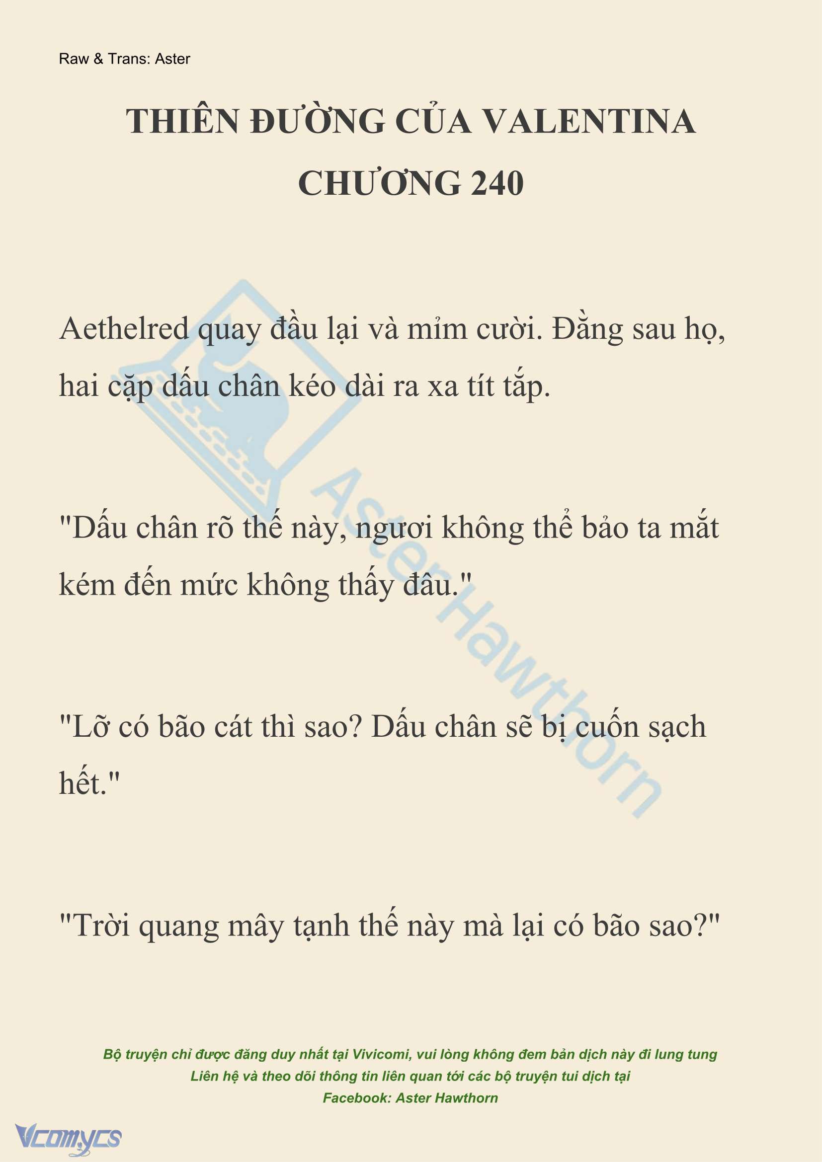 [NOVEL] Thiên Đường Của Valentina Chapter 240 - Trang 2