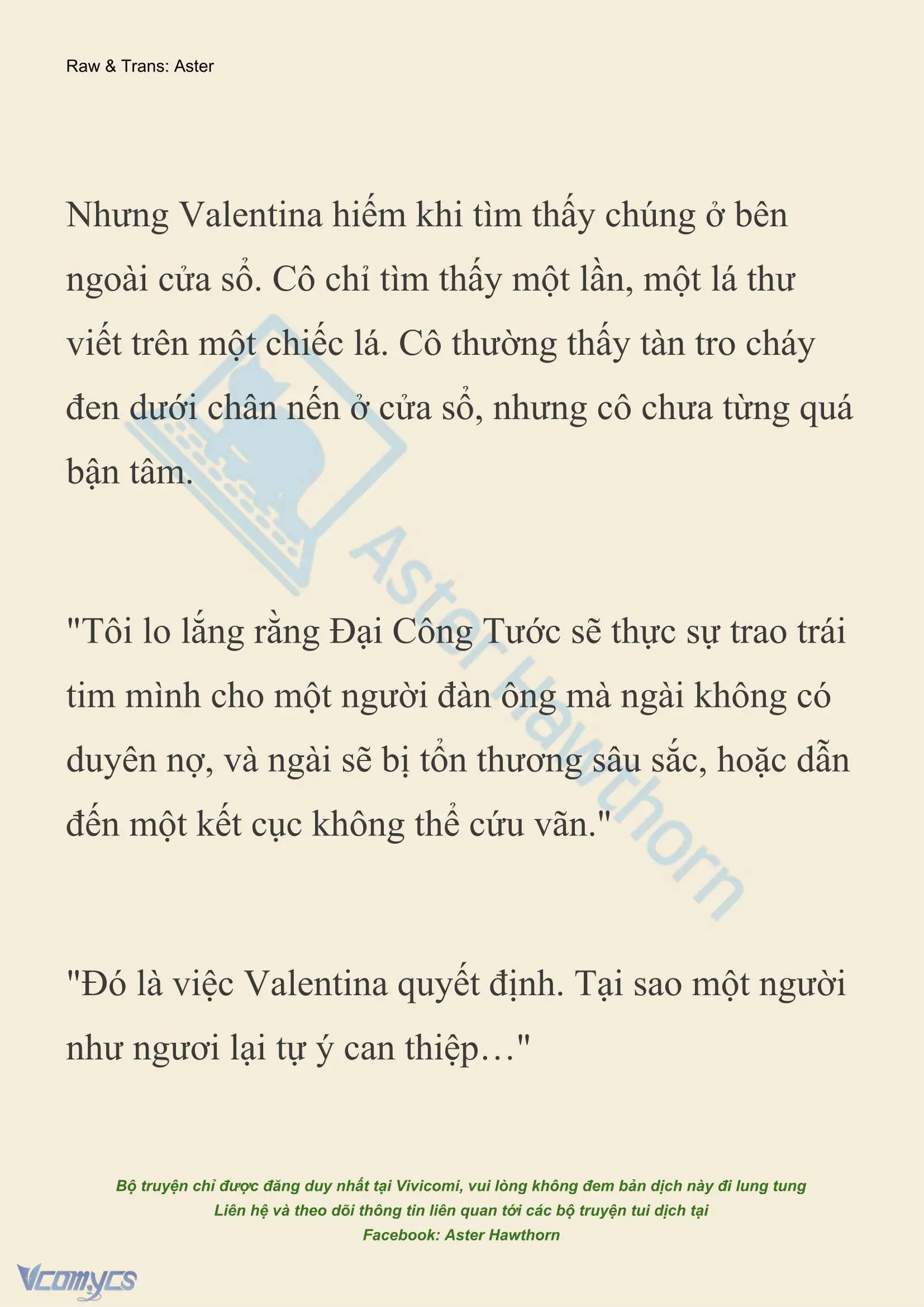 [NOVEL] Thiên Đường Của Valentina Chapter 241 - Trang 21