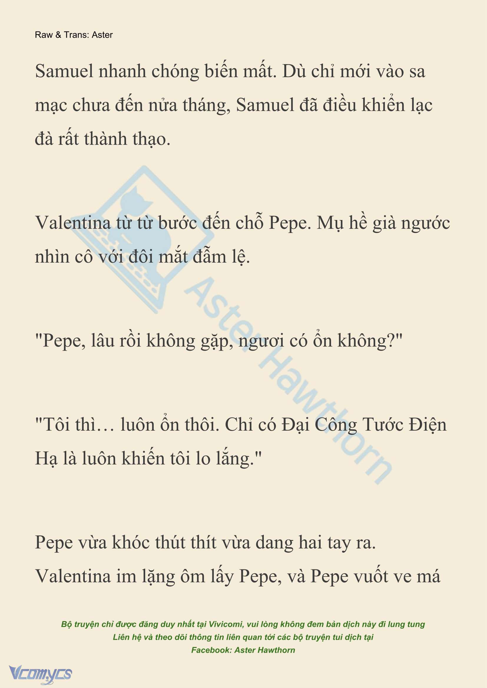 [NOVEL] Thiên Đường Của Valentina Chapter 241 - Trang 3