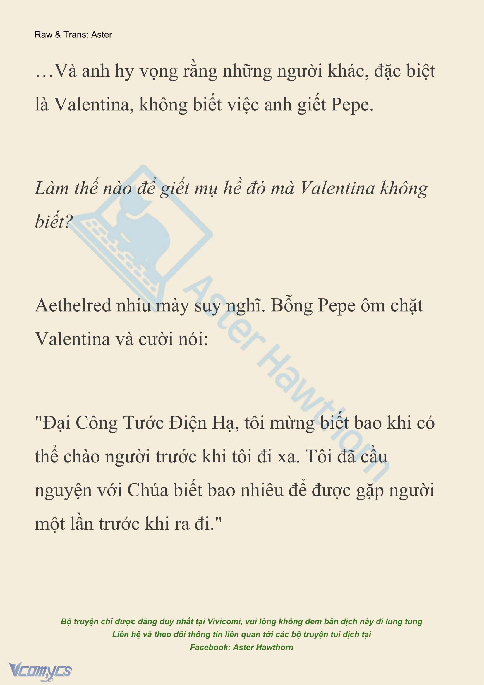 [NOVEL] Thiên Đường Của Valentina Chapter 241 - Trang 6