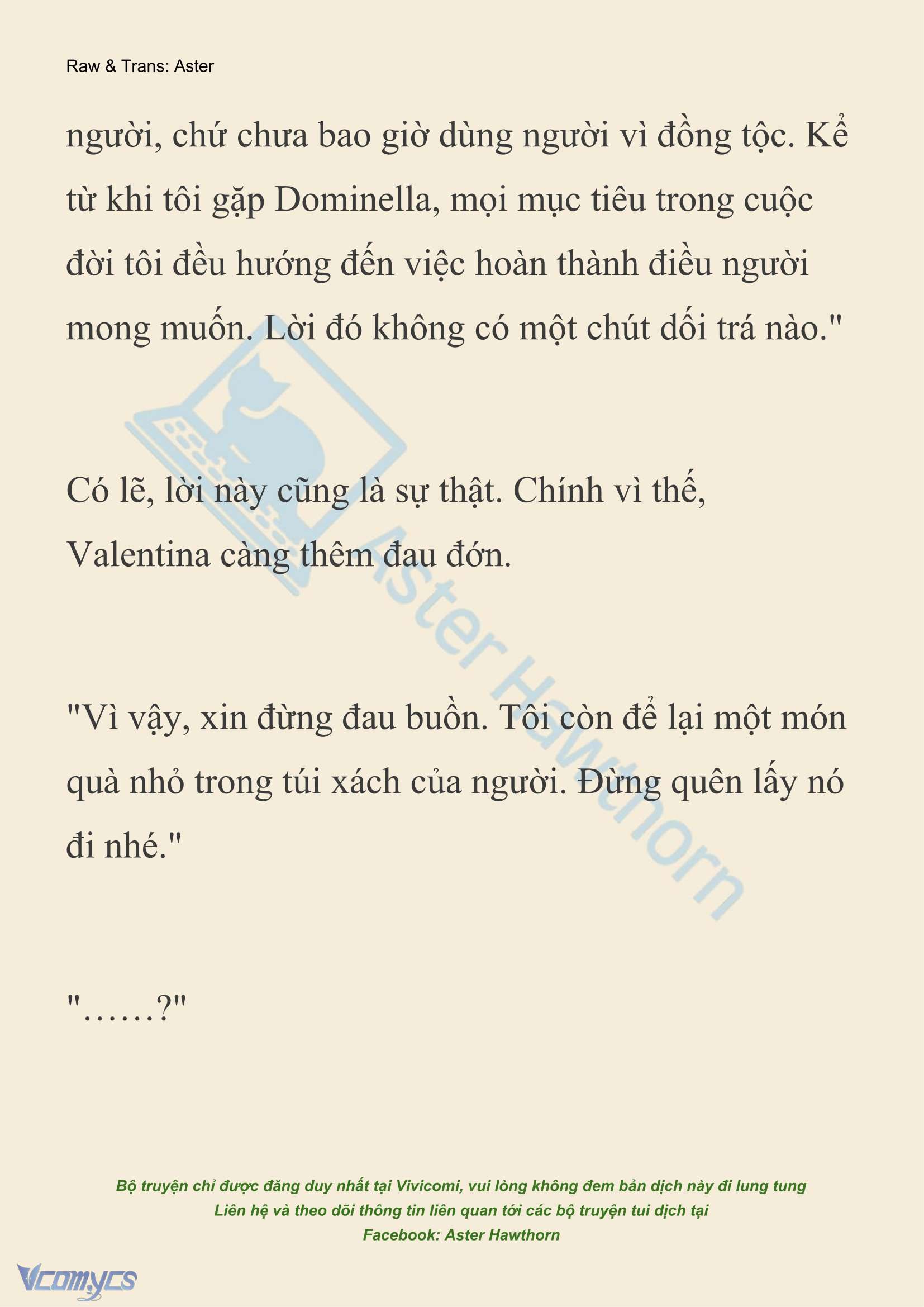[NOVEL] Thiên Đường Của Valentina Chapter 243 - Trang 10