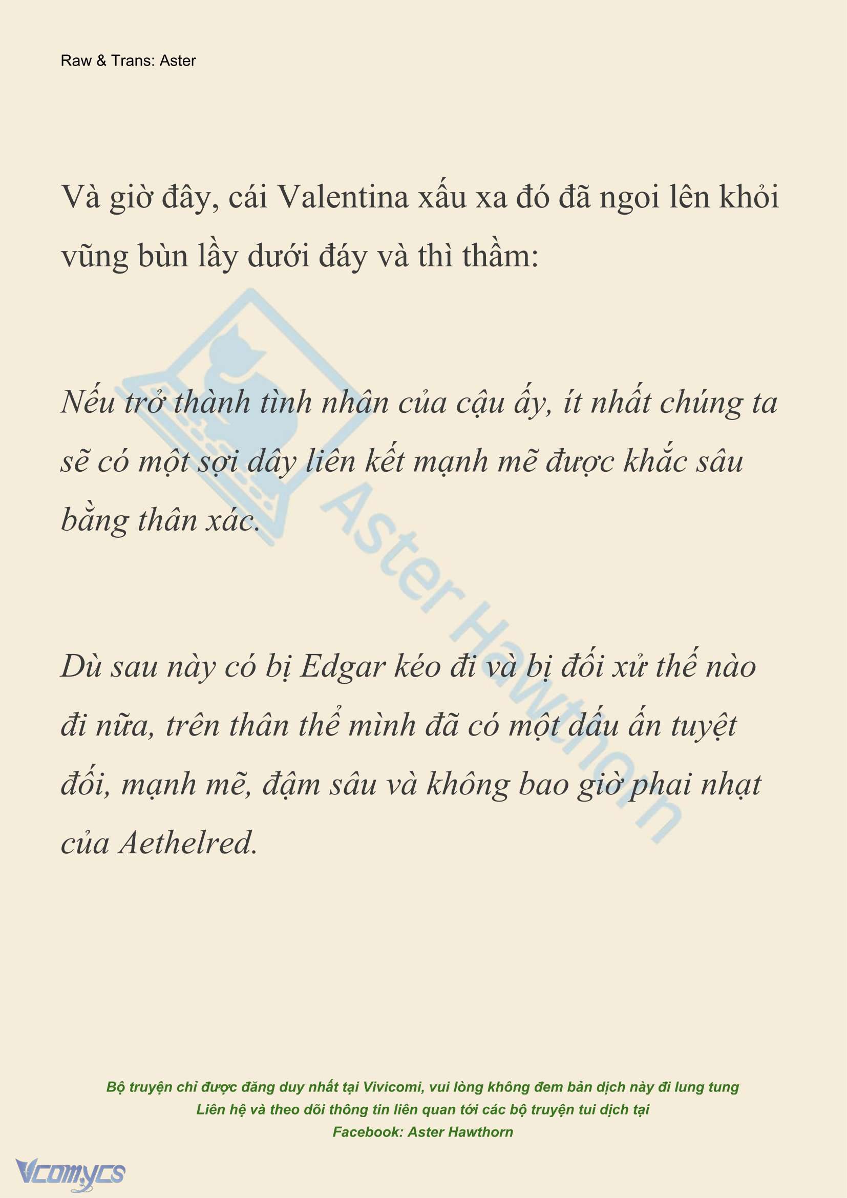 [NOVEL] Thiên Đường Của Valentina Chapter 244 - Trang 3
