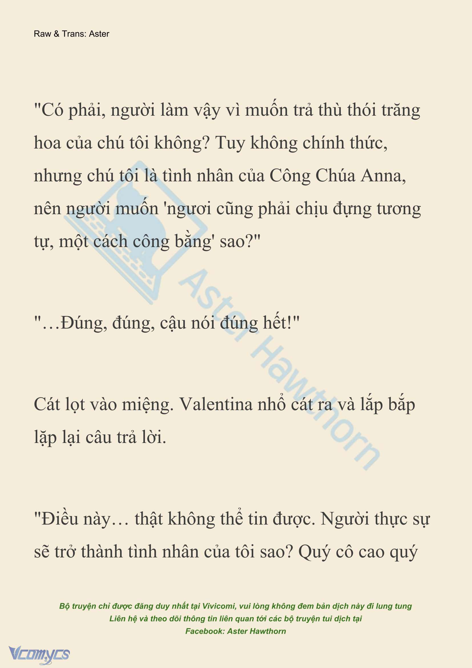 [NOVEL] Thiên Đường Của Valentina Chapter 244 - Trang 6