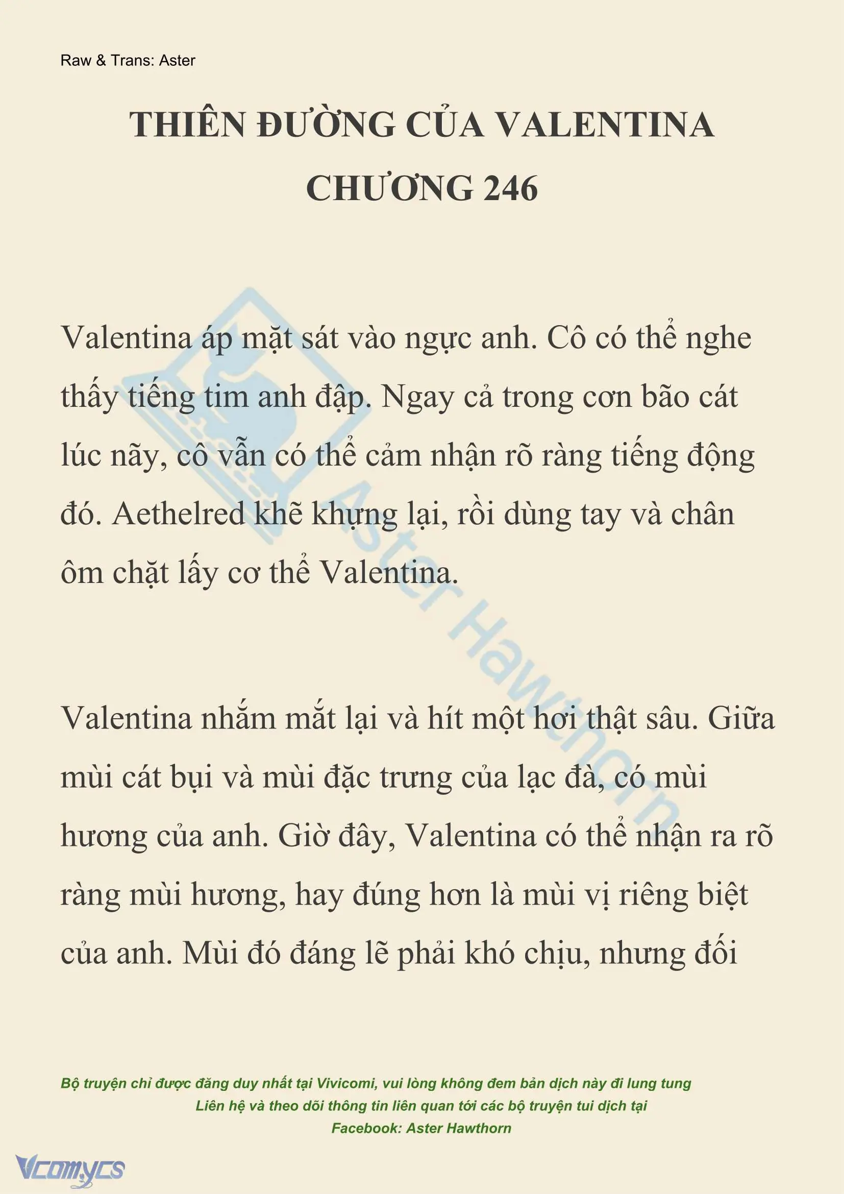 [NOVEL] Thiên Đường Của Valentina Chapter 246 - Trang 2