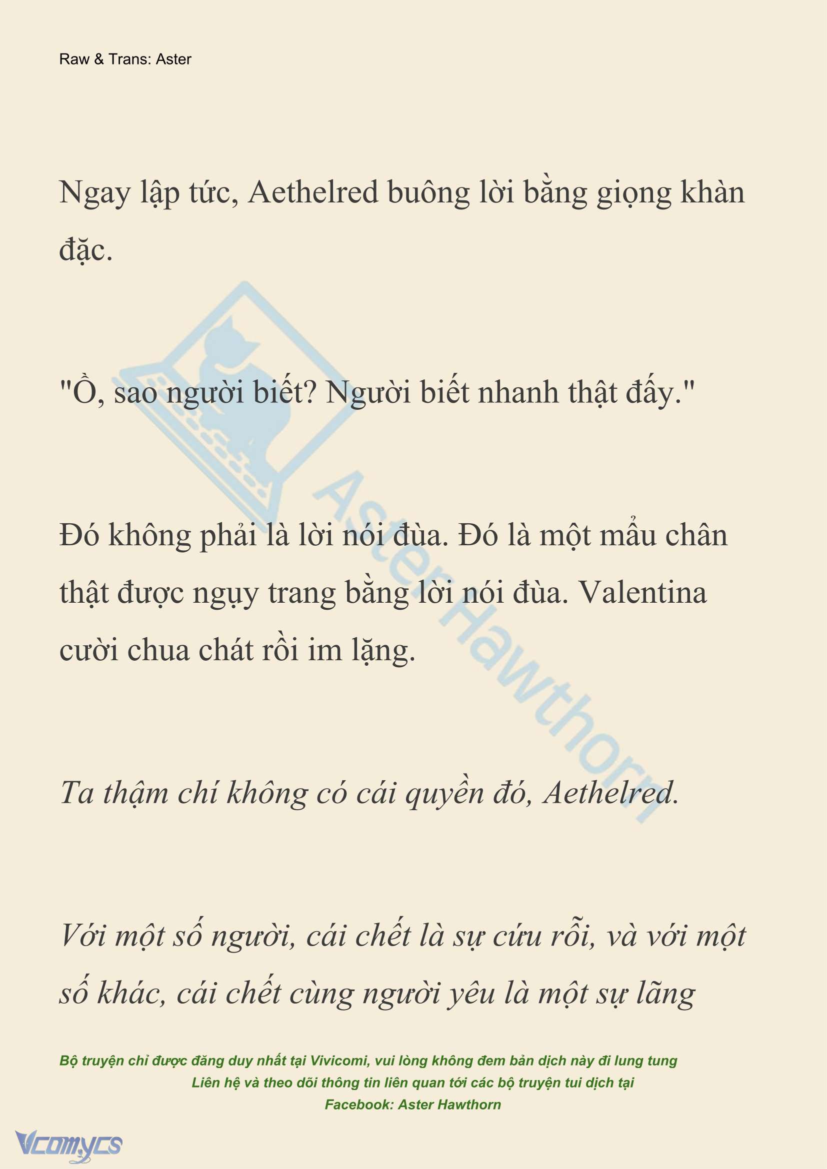 [NOVEL] Thiên Đường Của Valentina Chapter 247 - Trang 7