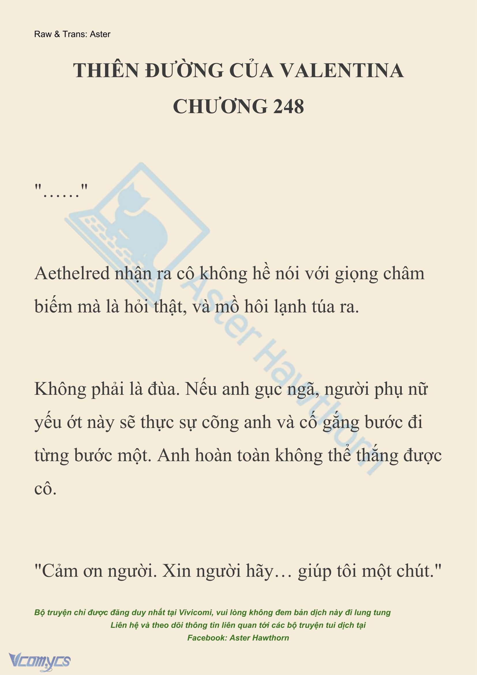 [NOVEL] Thiên Đường Của Valentina Chapter 248 - Trang 2