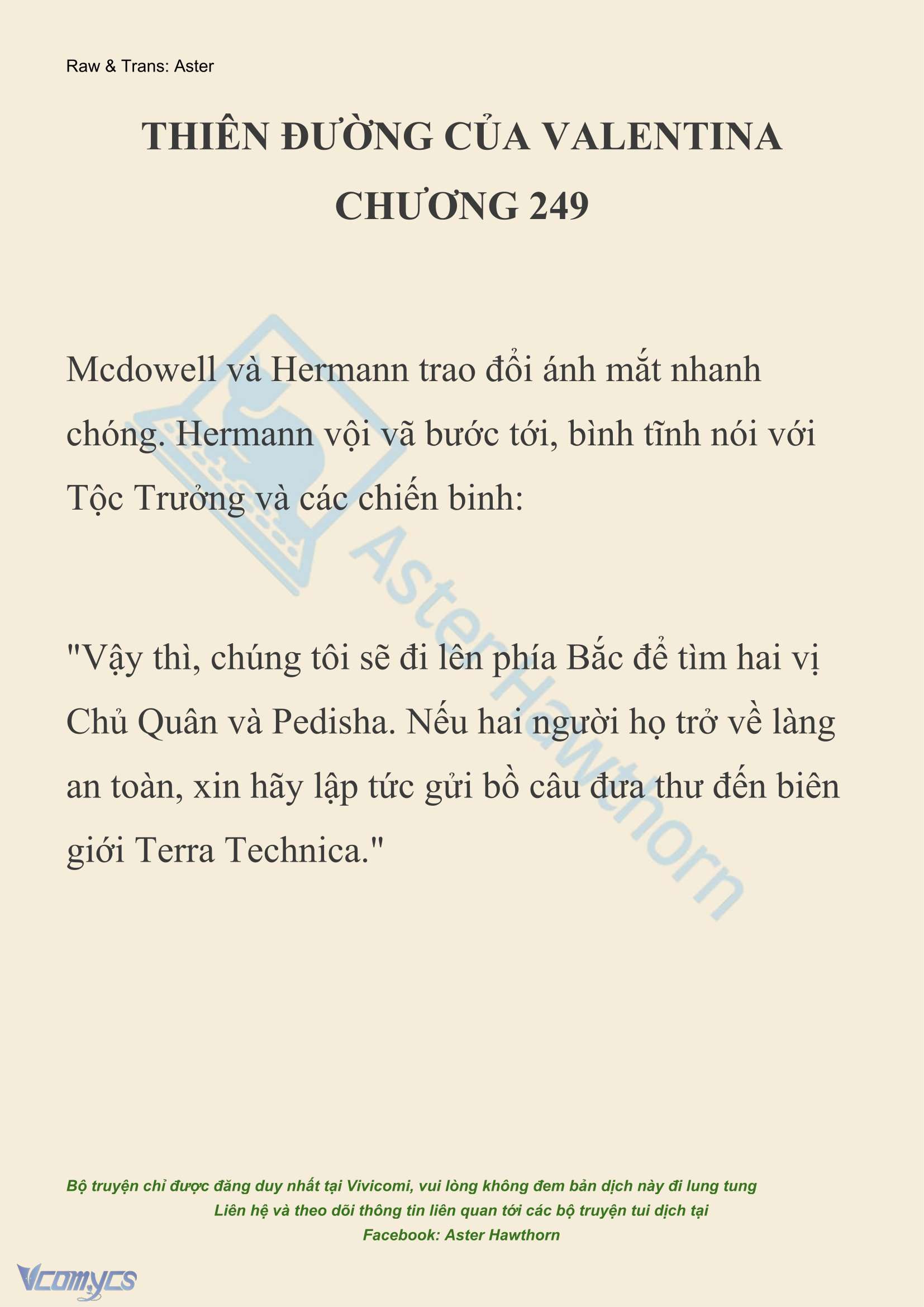 [NOVEL] Thiên Đường Của Valentina Chapter 249 - Trang 2