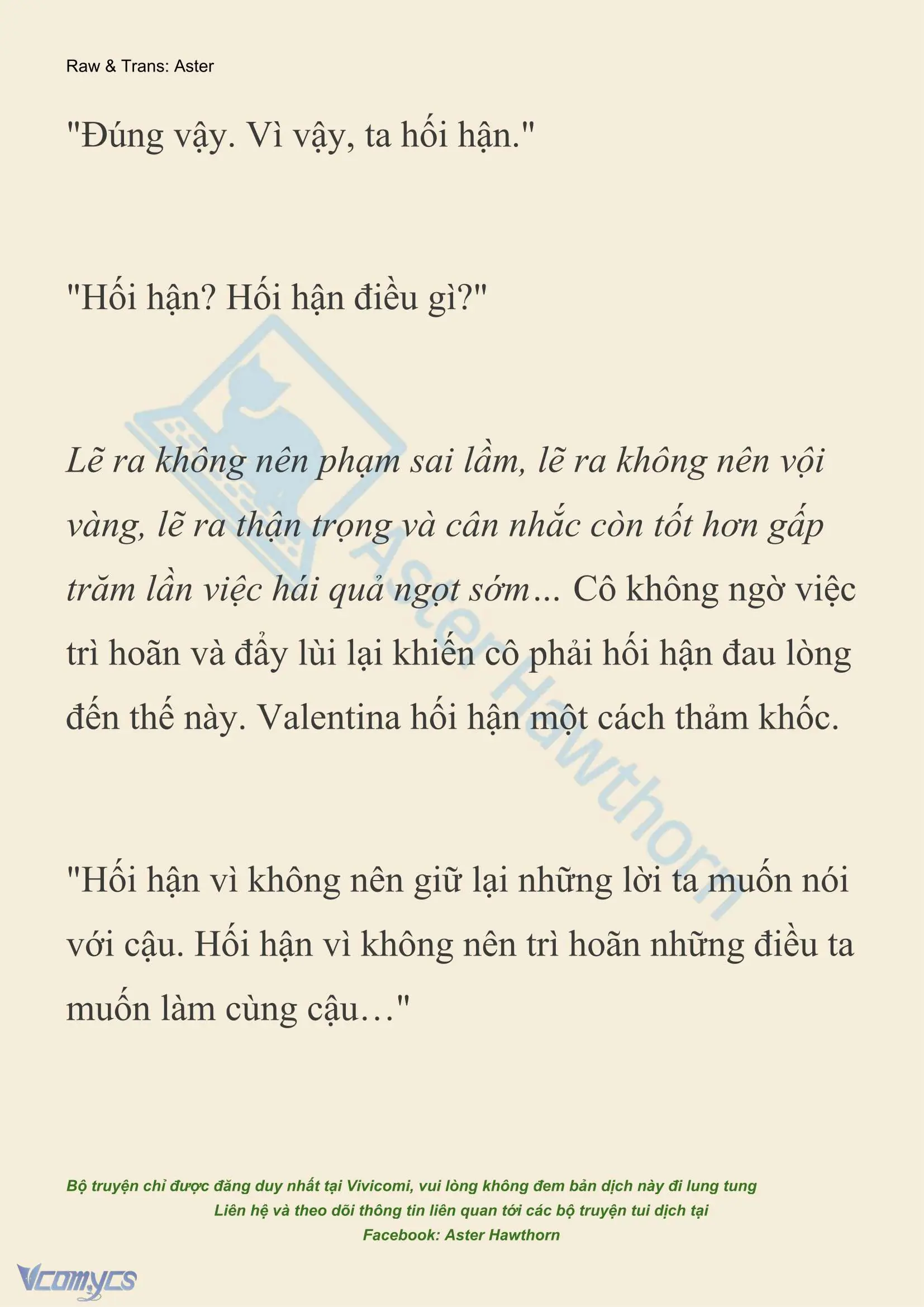 [NOVEL] Thiên Đường Của Valentina Chapter 250 - Trang 21