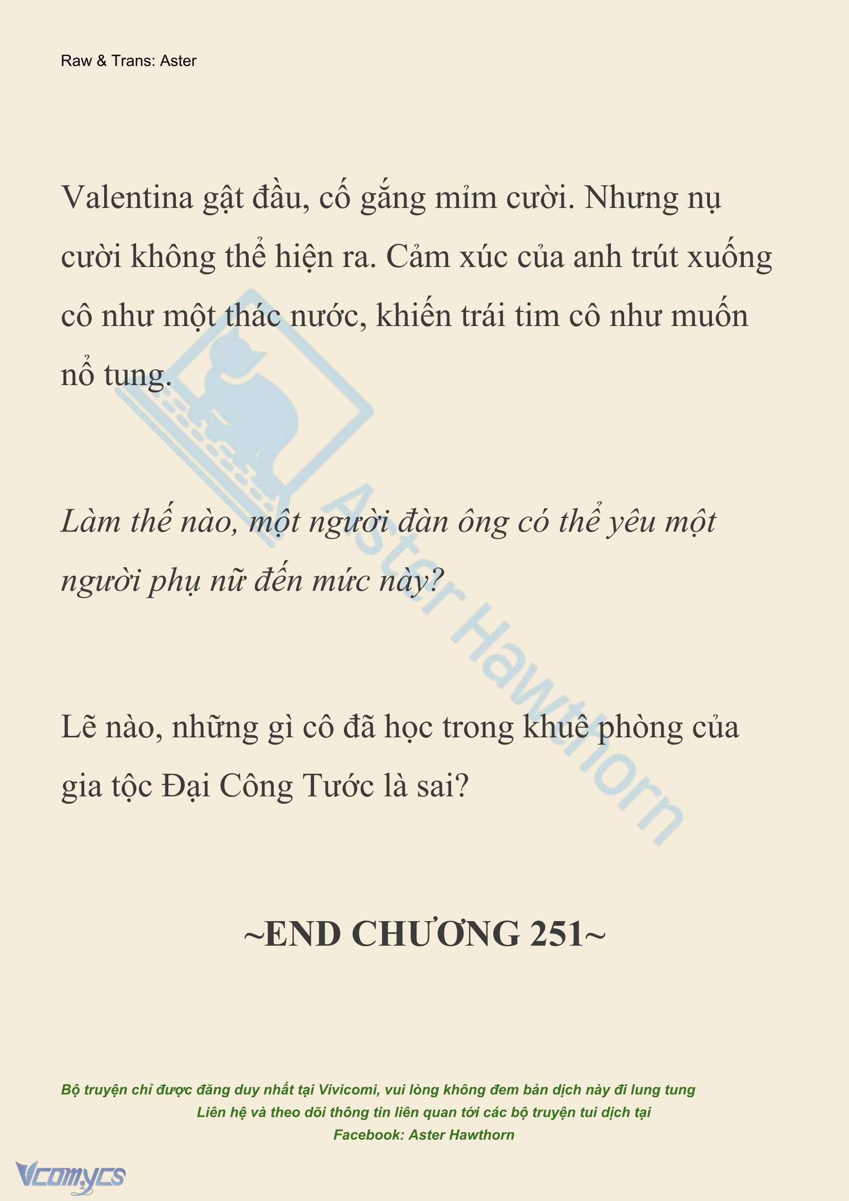 [NOVEL] Thiên Đường Của Valentina Chapter 251 - Trang 19