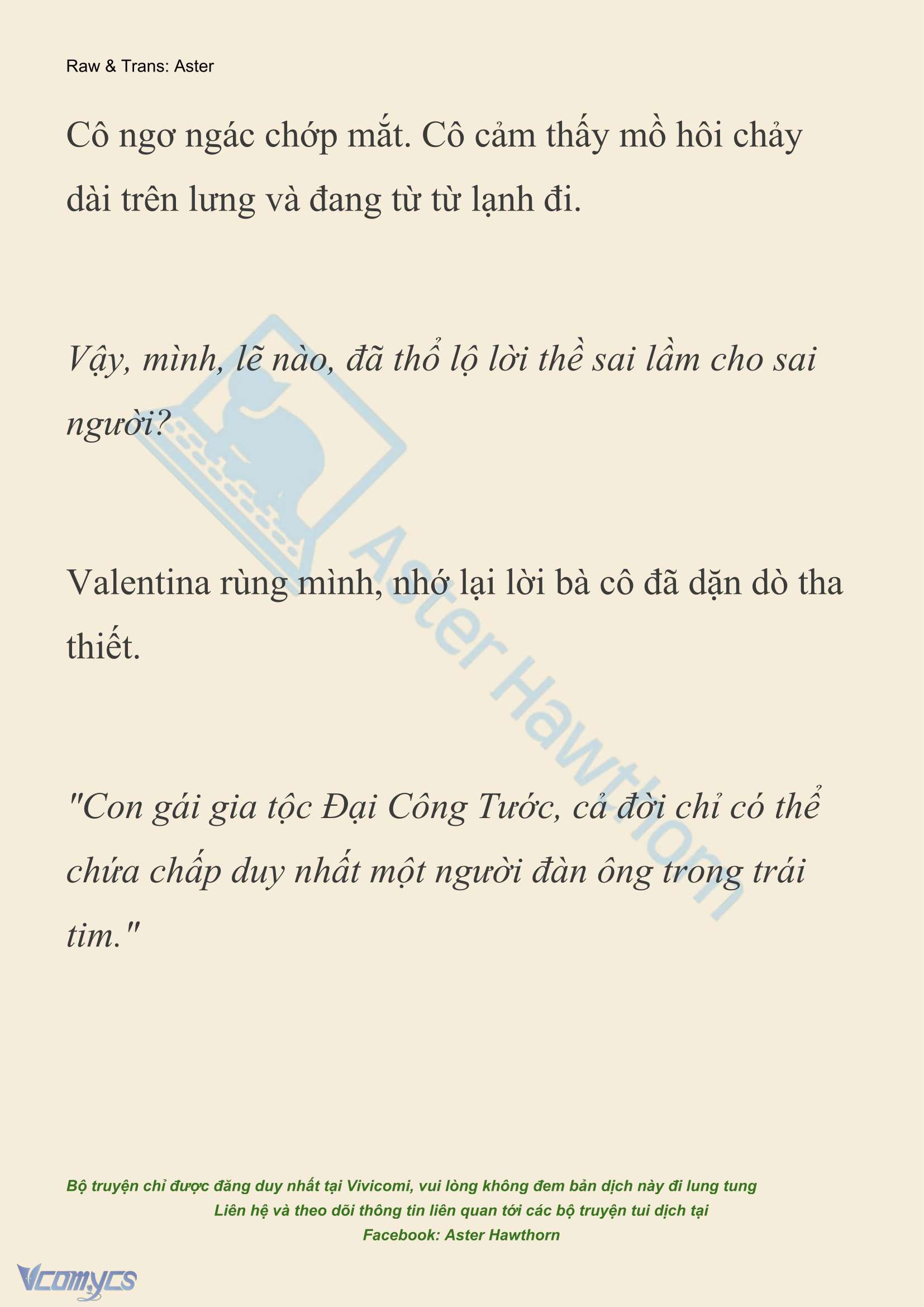 [NOVEL] Thiên Đường Của Valentina Chapter 252 - Trang 11