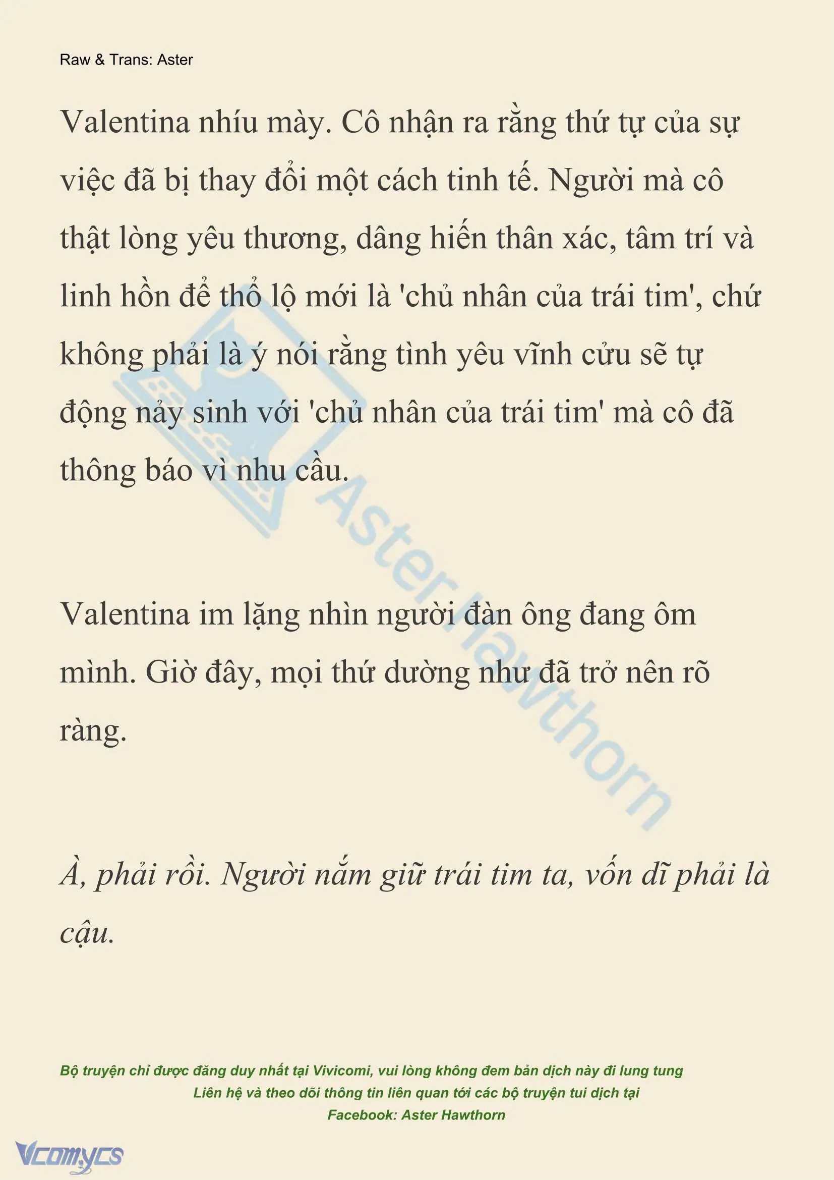 [NOVEL] Thiên Đường Của Valentina Chapter 252 - Trang 13