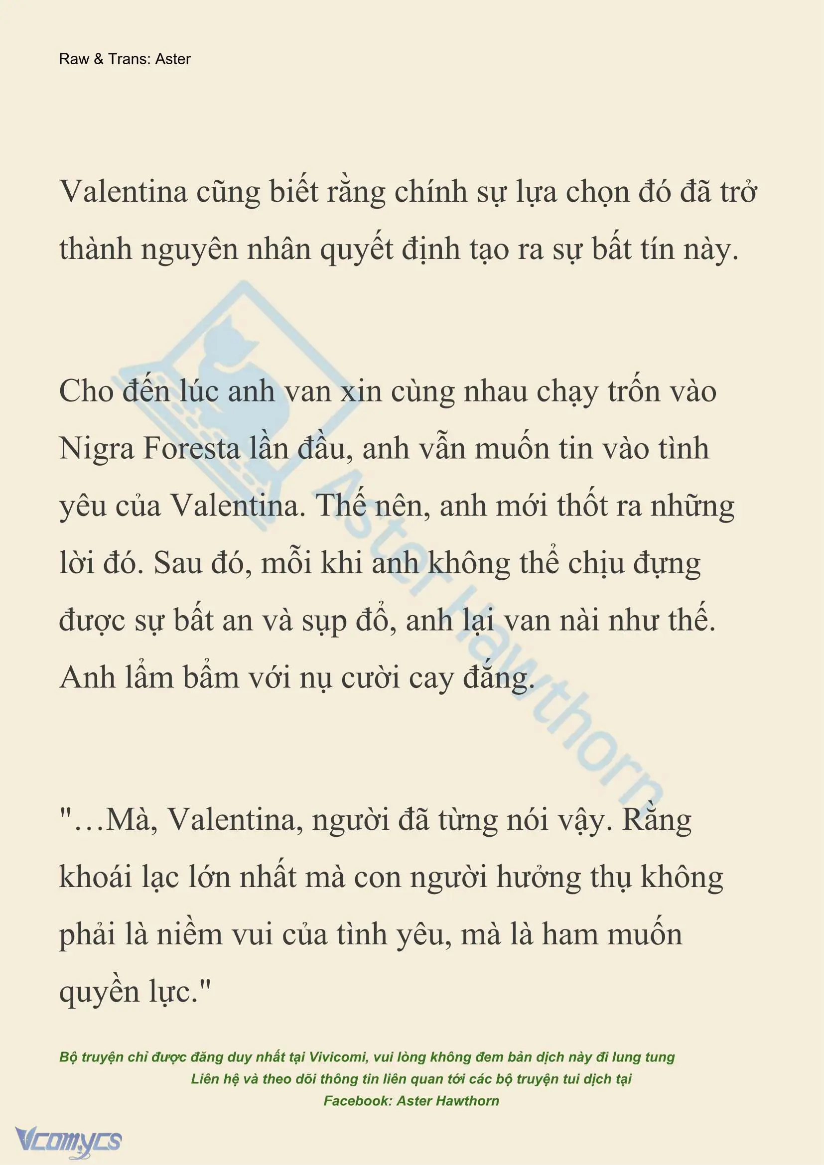 [NOVEL] Thiên Đường Của Valentina Chapter 252 - Trang 25