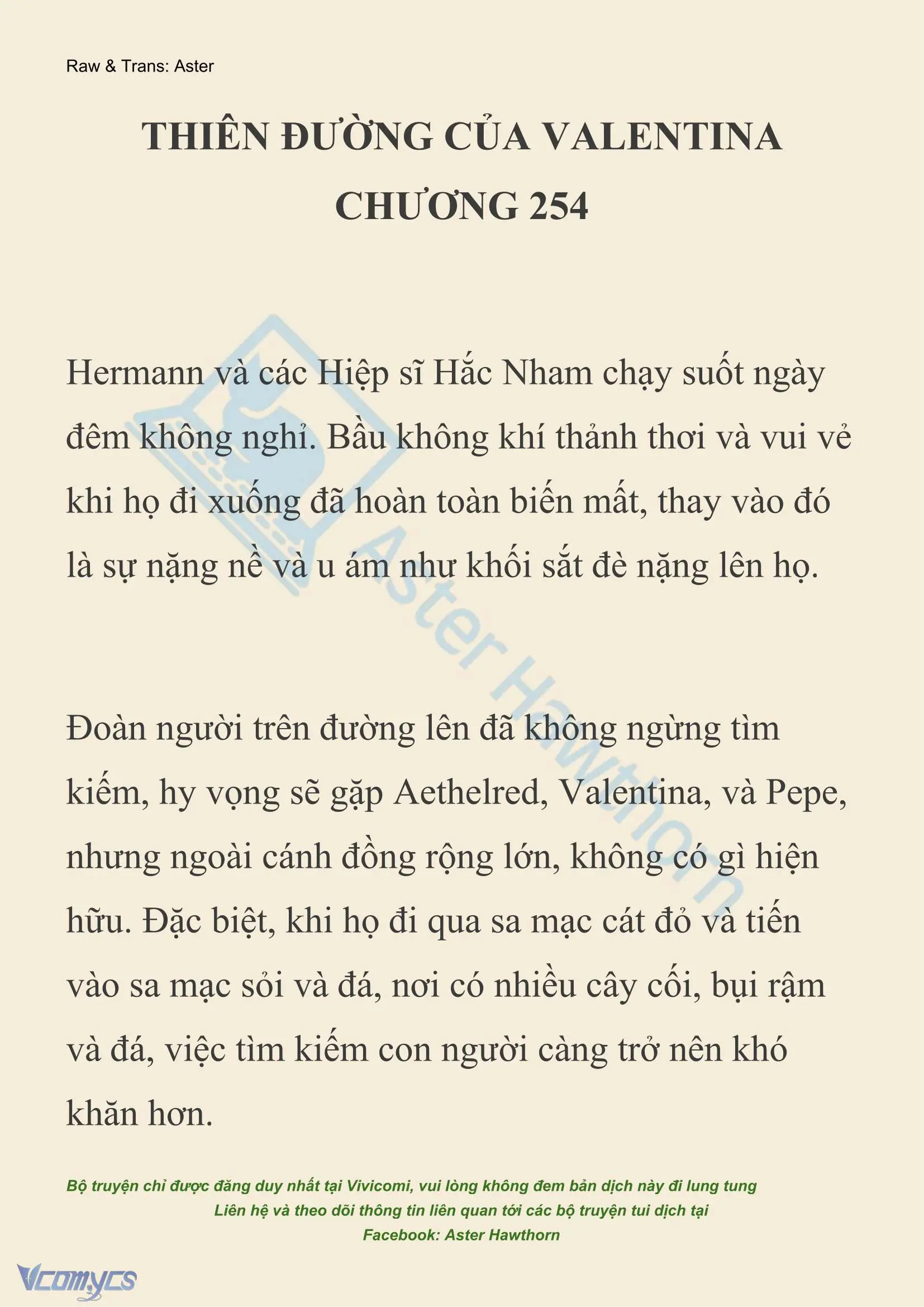[NOVEL] Thiên Đường Của Valentina Chapter 254 - Trang 2