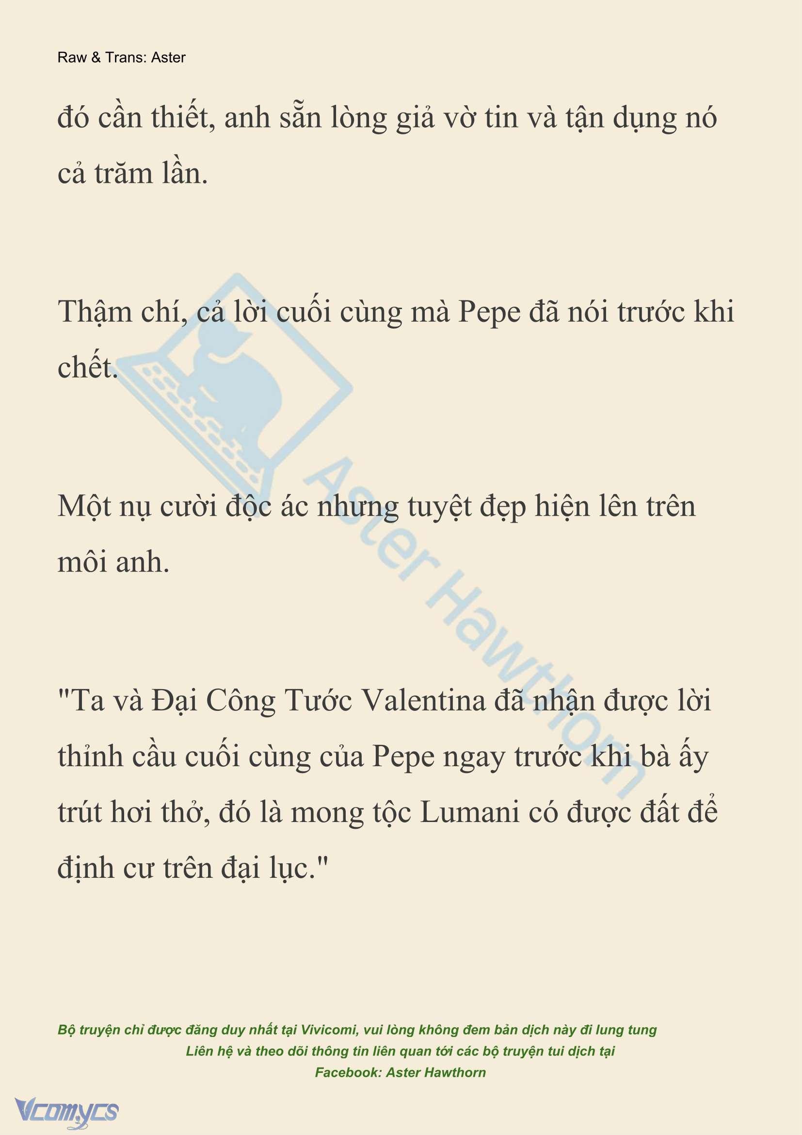 [NOVEL] Thiên Đường Của Valentina Chapter 255 - Trang 10