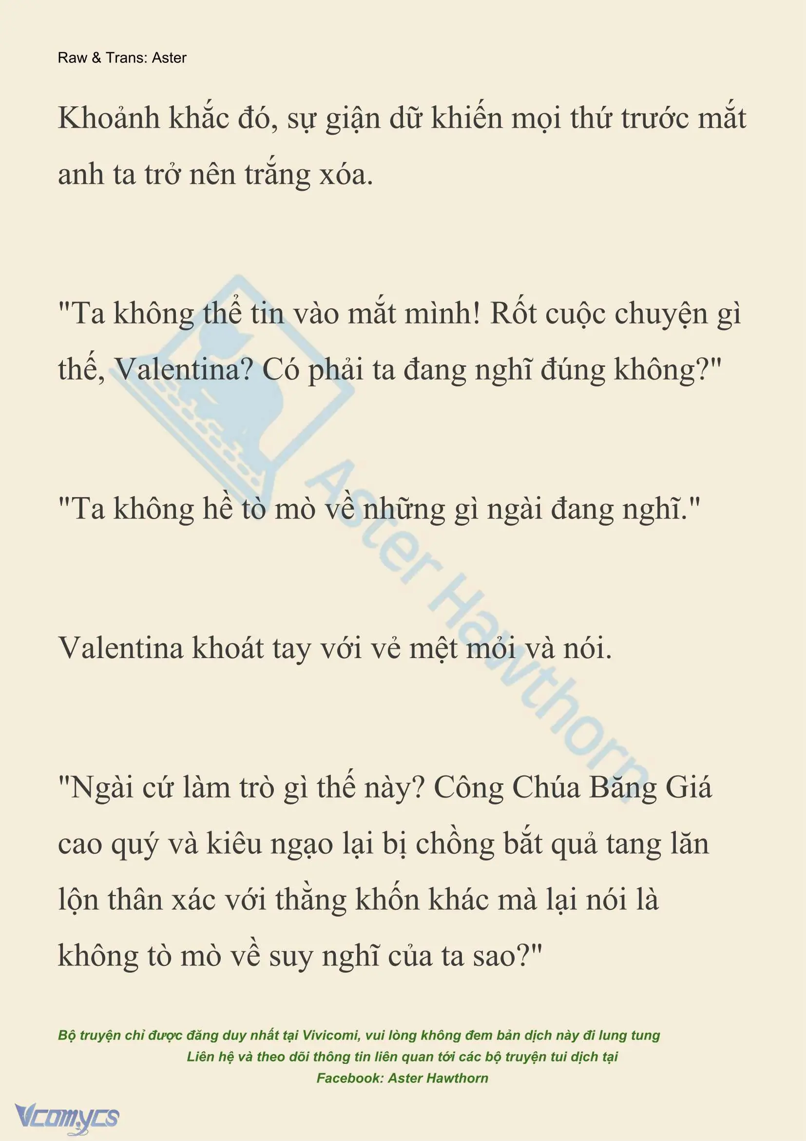 [NOVEL] Thiên Đường Của Valentina Chapter 255 - Trang 24