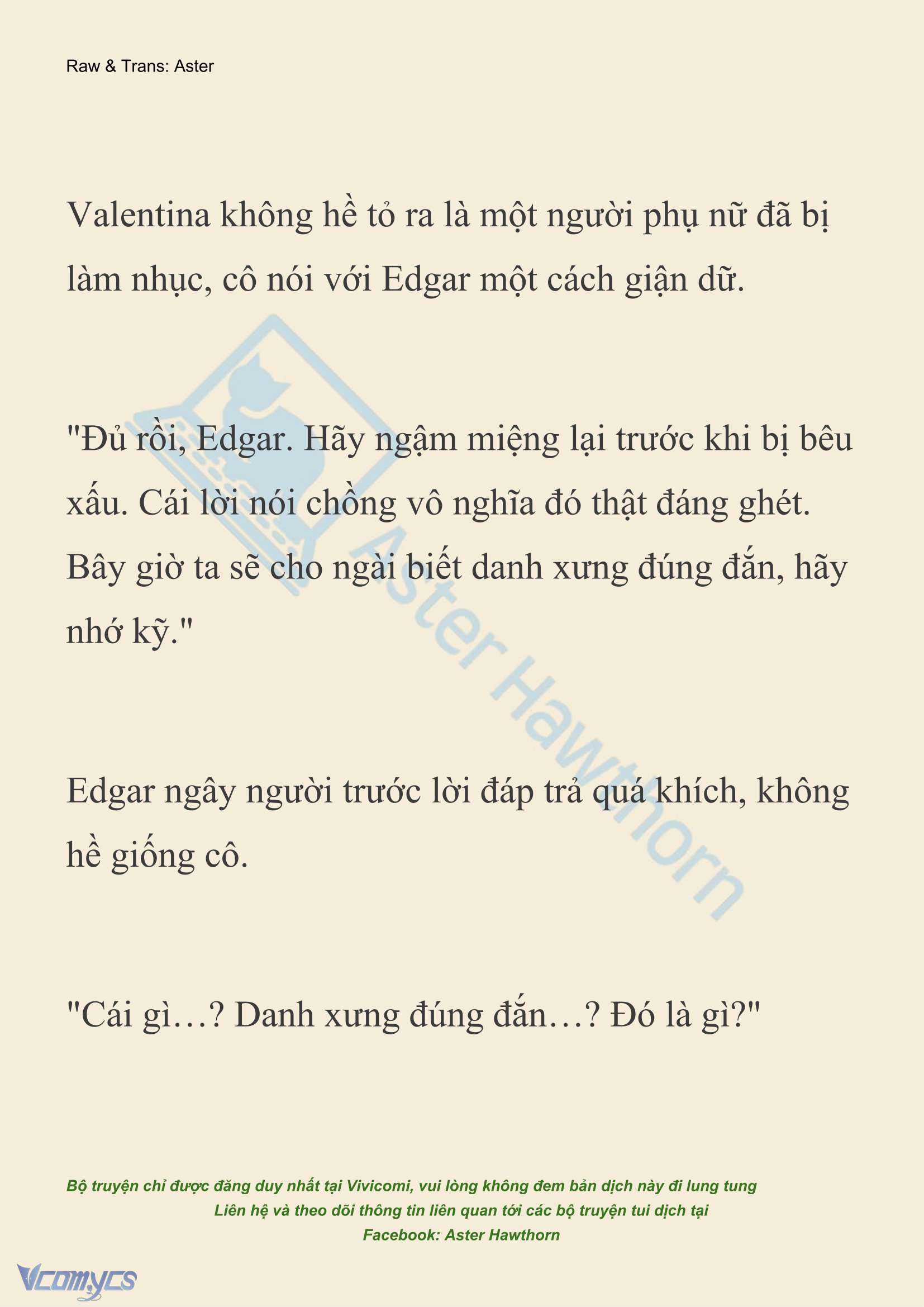 [NOVEL] Thiên Đường Của Valentina Chapter 255 - Trang 25