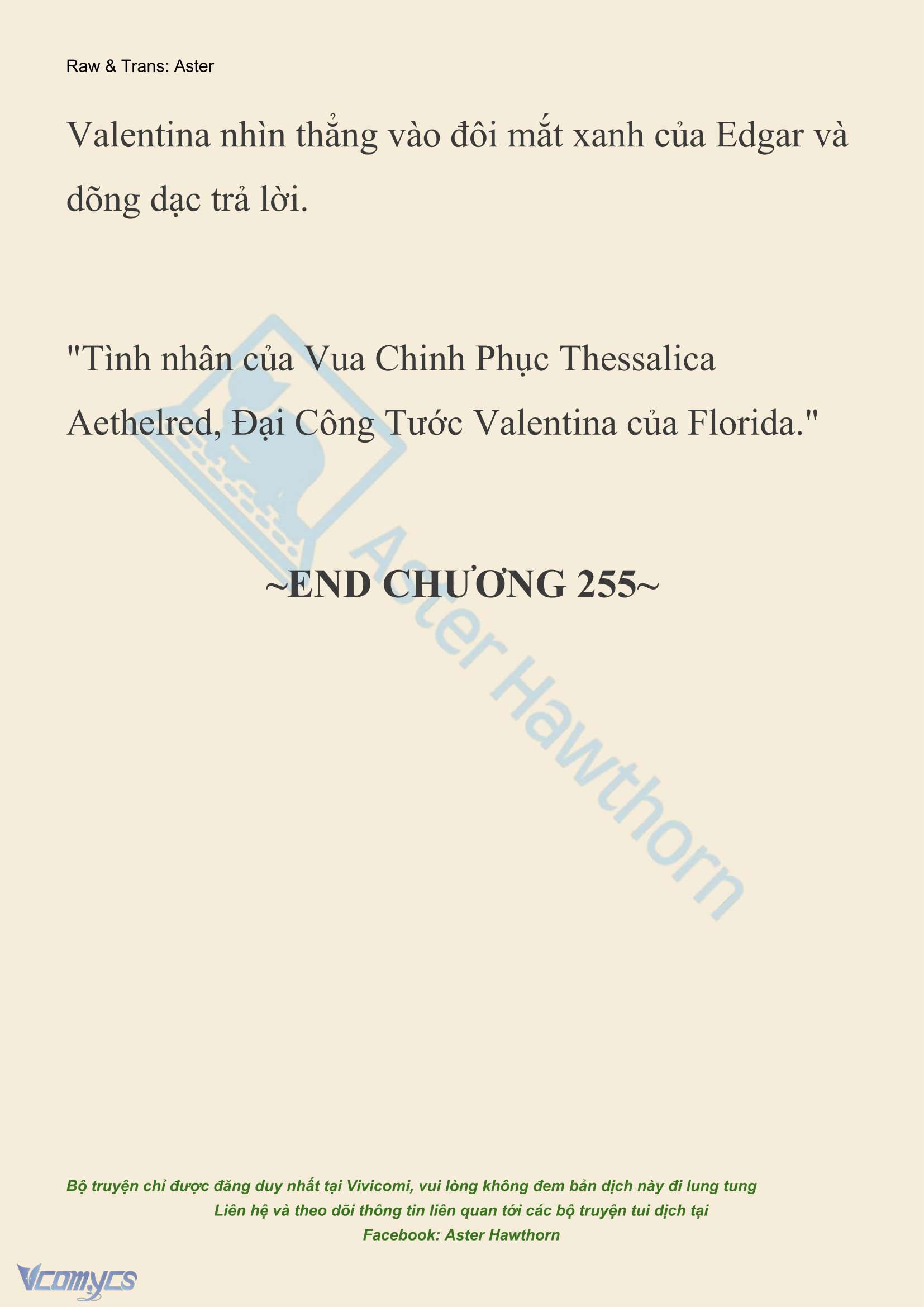 [NOVEL] Thiên Đường Của Valentina Chapter 255 - Trang 26
